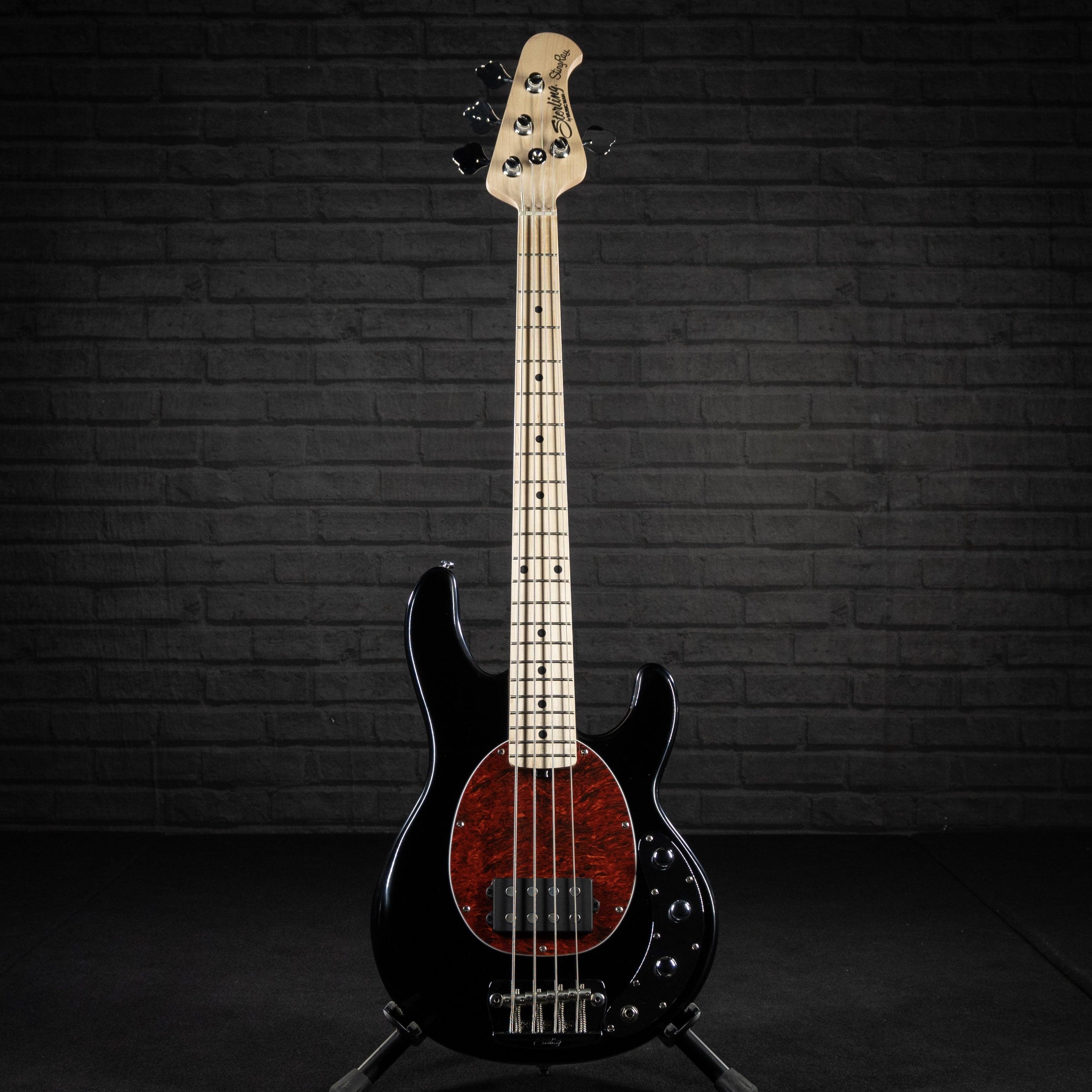 Sterling by Music Man StingRay Short Scale RAYSS4 (Black) - Impulse Music Co.