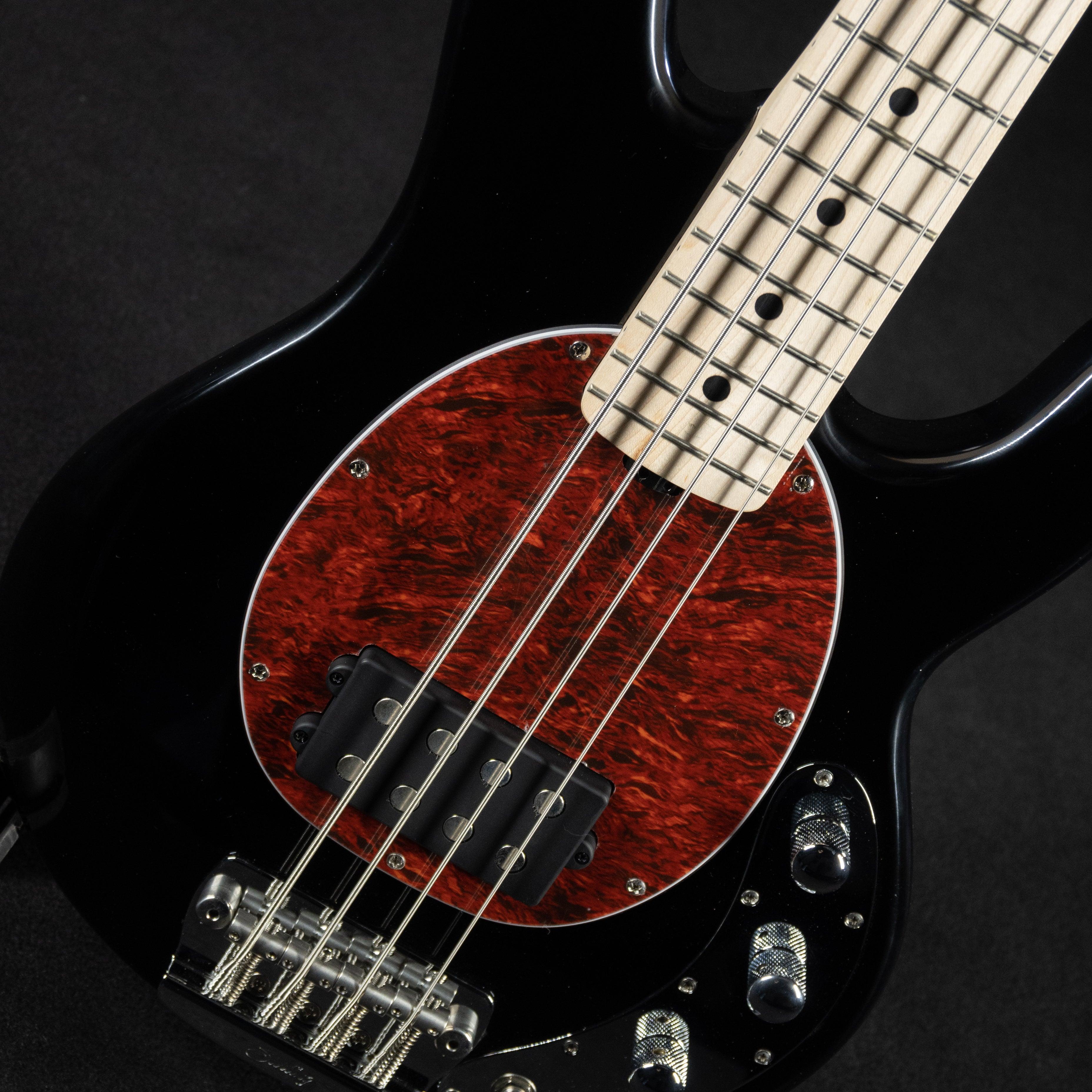 Sterling by Music Man StingRay Short Scale RAYSS4 (Black) - Impulse Music Co.