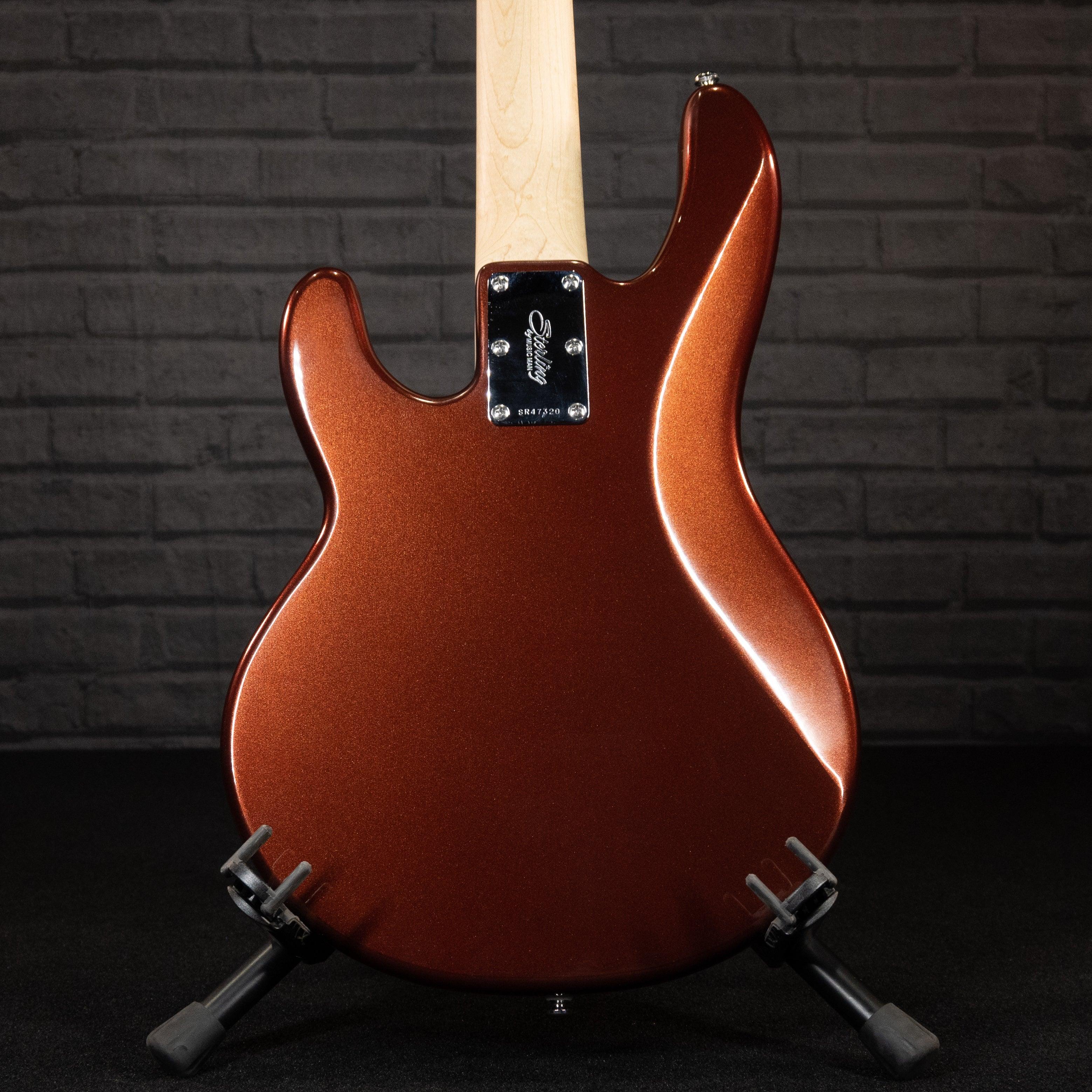 Sterling by Music Man StingRay Short Scale RAYSS4 (Dropped Copper) - Impulse Music Co.