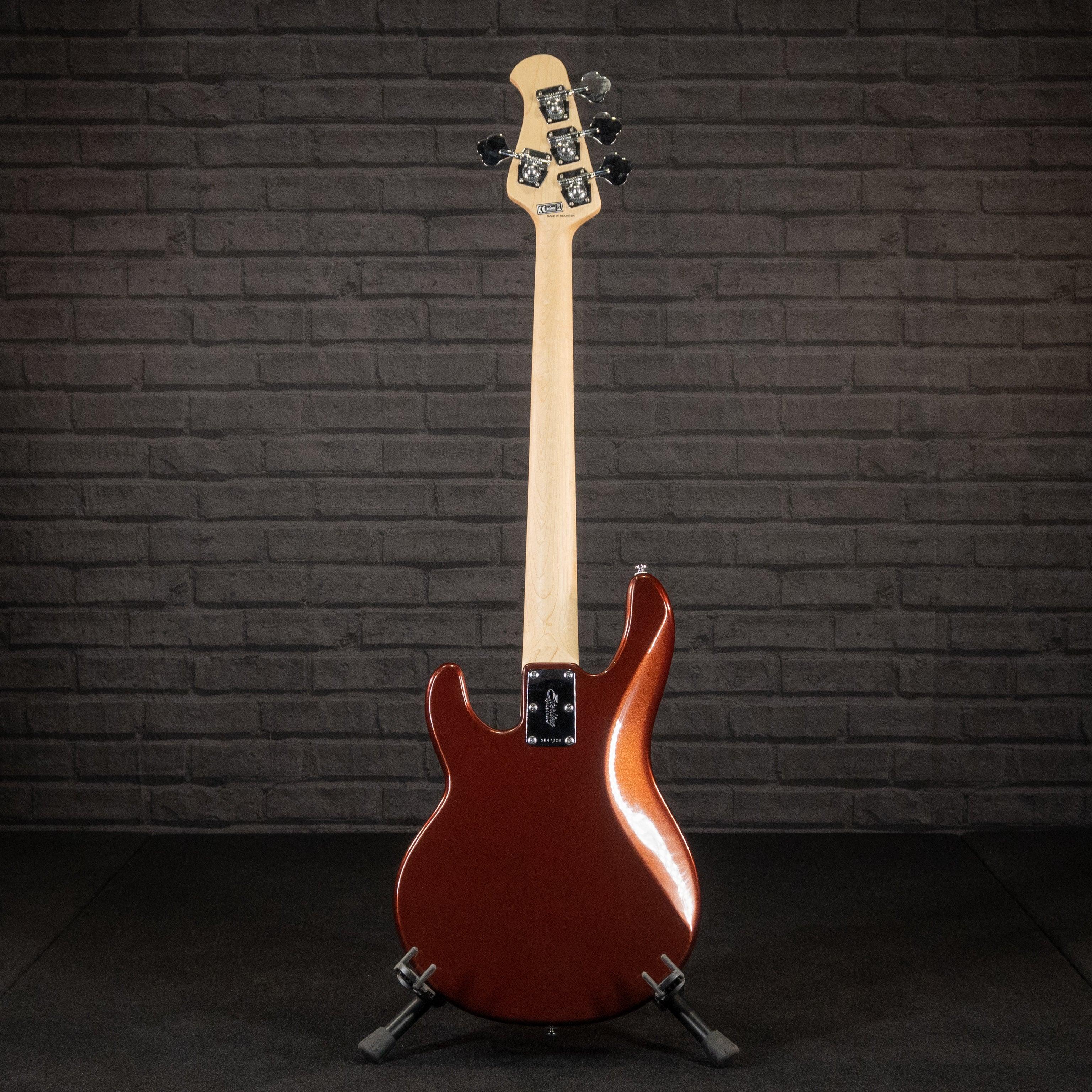 Sterling by Music Man StingRay Short Scale RAYSS4 (Dropped Copper) - Impulse Music Co.