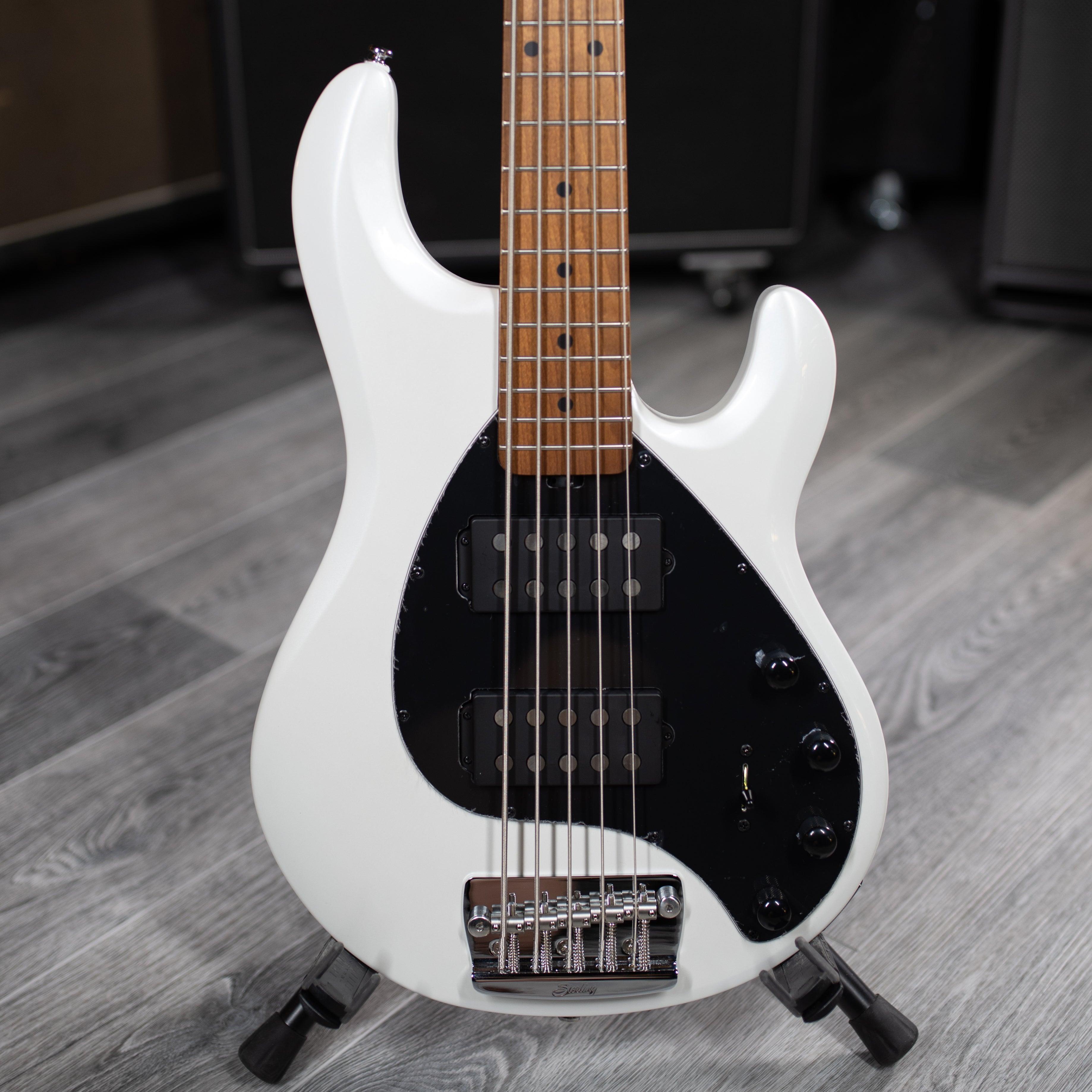 Sterling Stingray 5 (White) - Impulse Music Co.