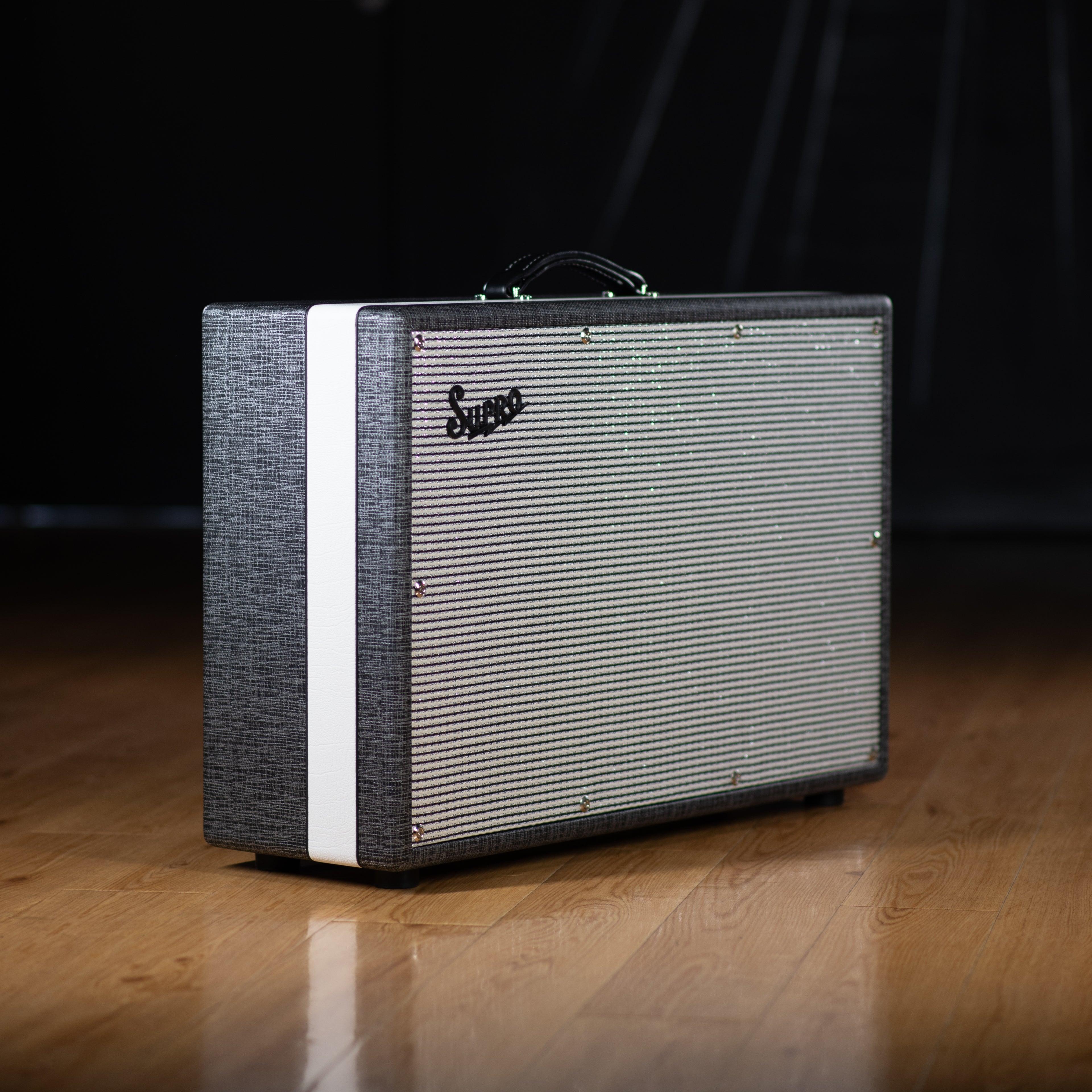 Supro 1799 Black Magick 2x12" Extension Cabinet - Impulse Music Co.