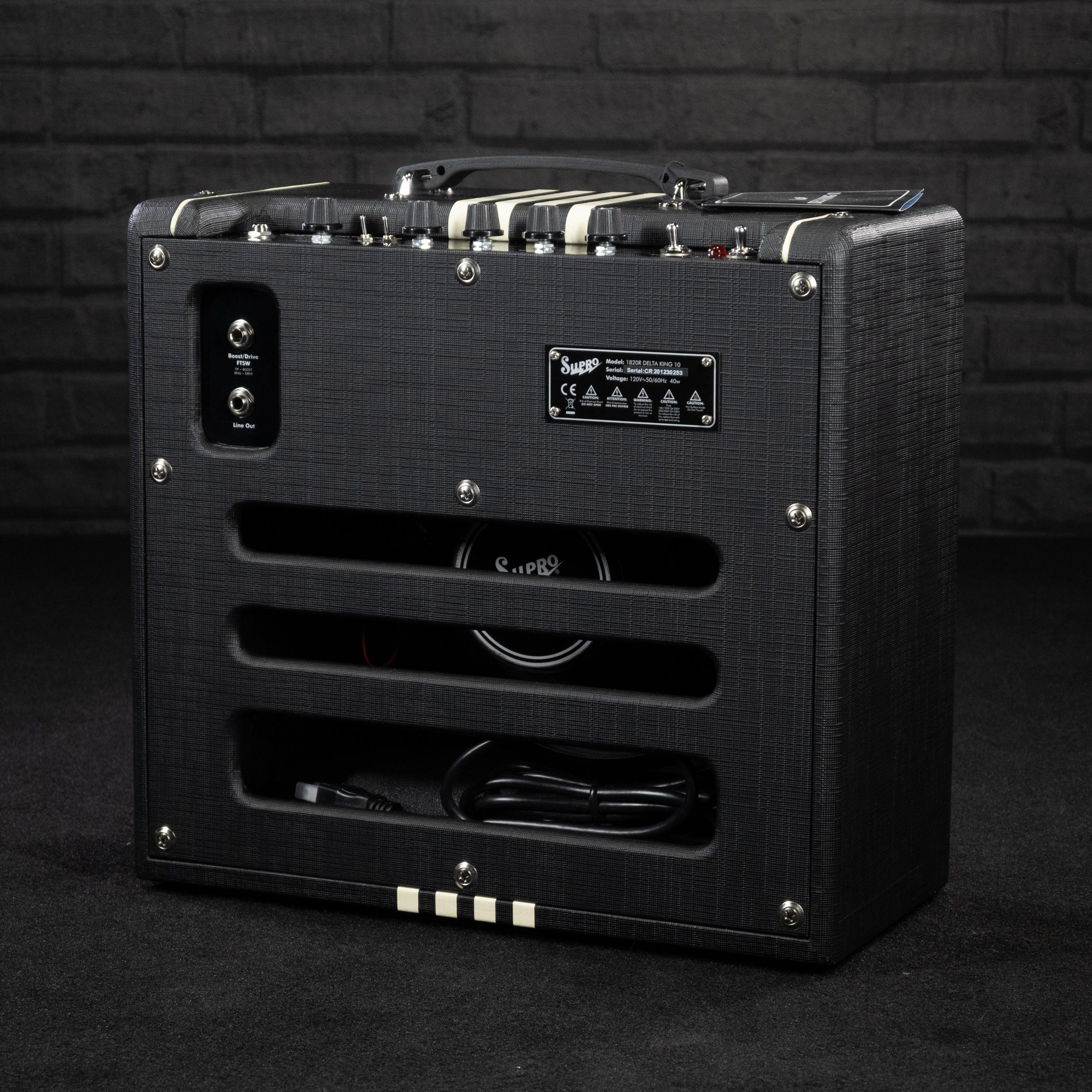 Supro Delta King 10 Combo Amplifier (Black and Cream) - Impulse Music Co.