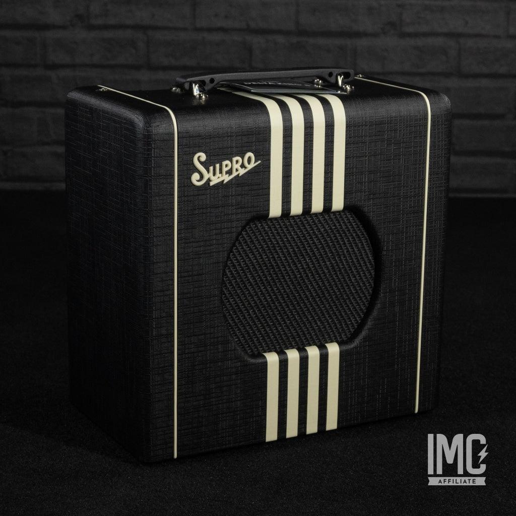 Supro Delta King 8 1-watt Tube Combo Amp(Black&Cream) - Impulse Music Co.