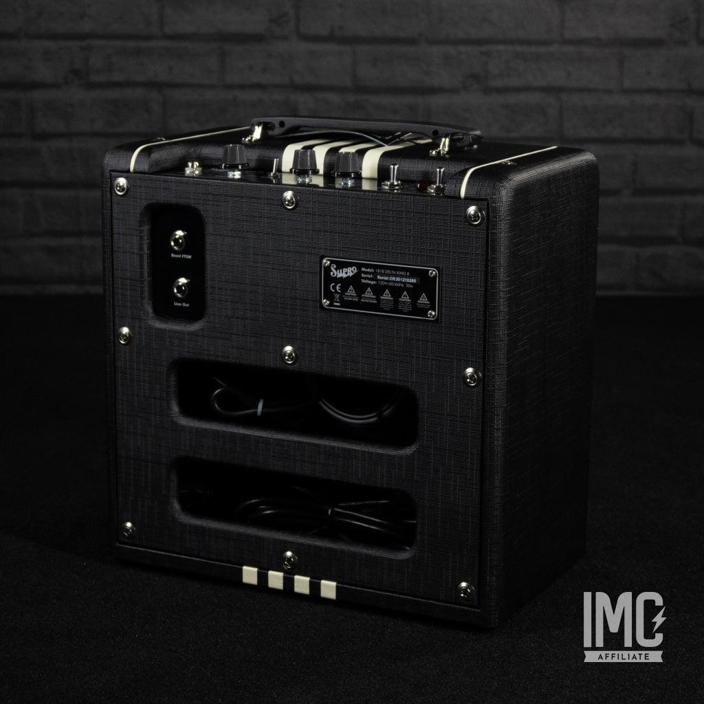 Supro Delta King 8 1-watt Tube Combo Amp(Black&Cream) - Impulse Music Co.