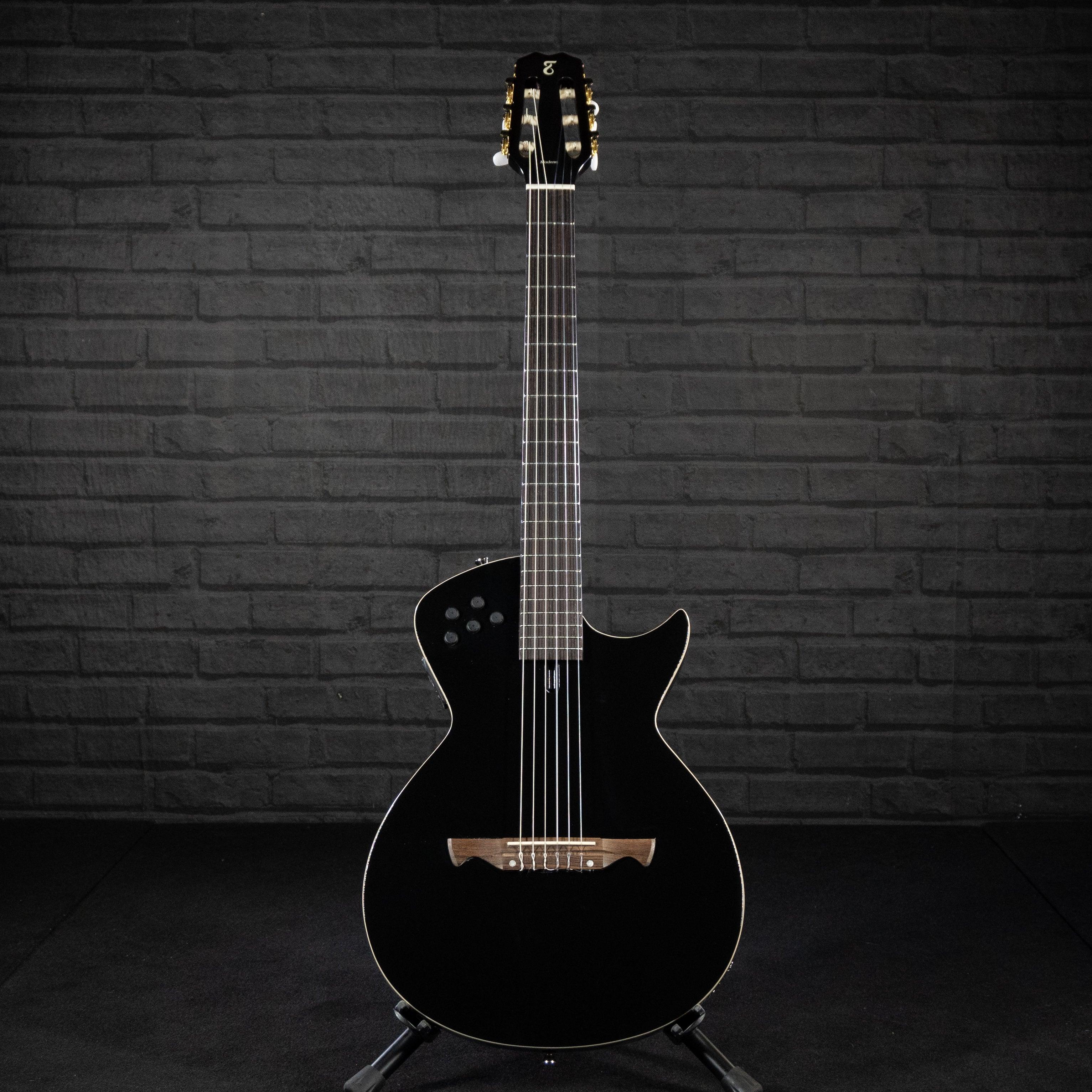 Tagima Modena Nylon Electric Guitar (Black) - Impulse Music Co.