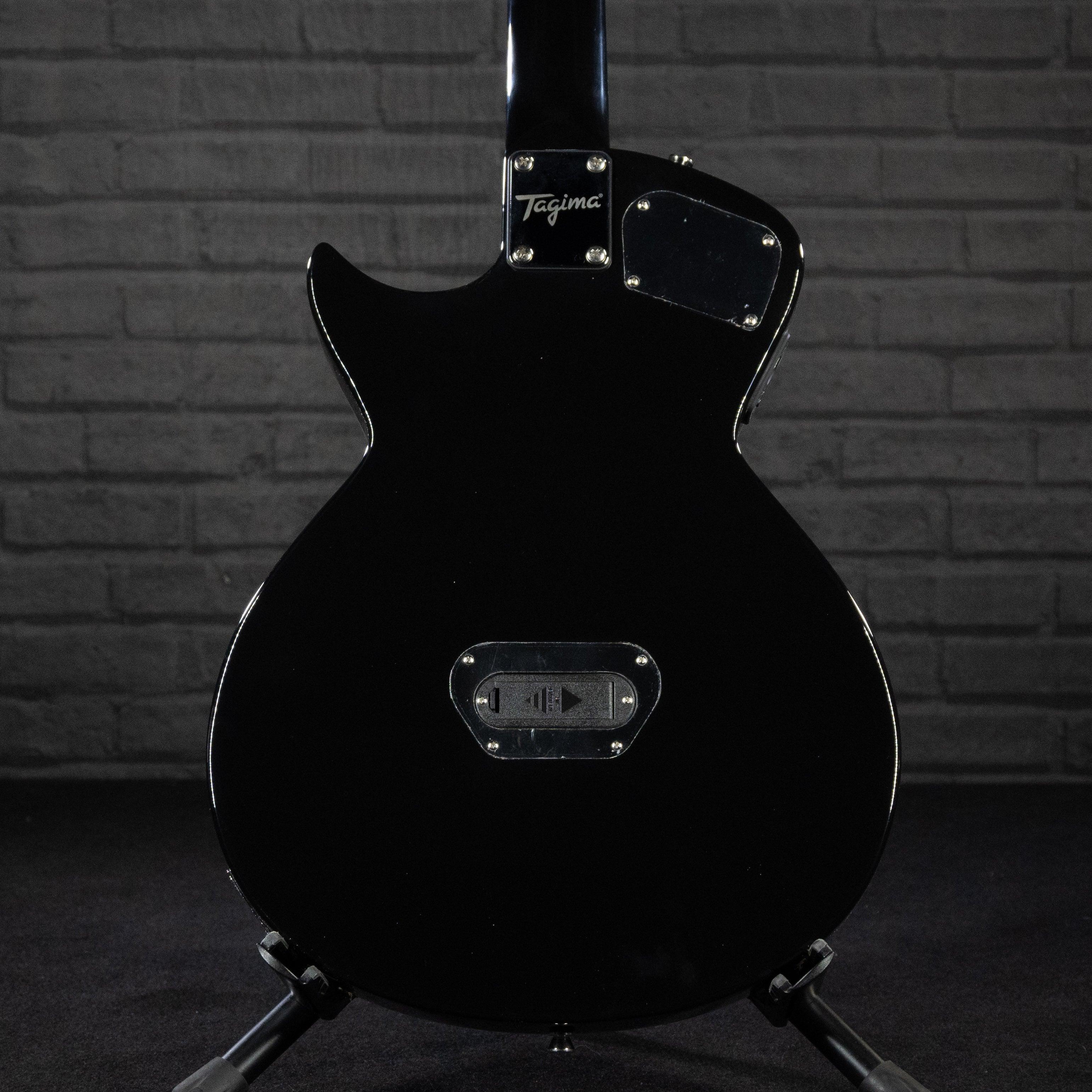 Tagima Modena Nylon Electric Guitar (Black) - Impulse Music Co.