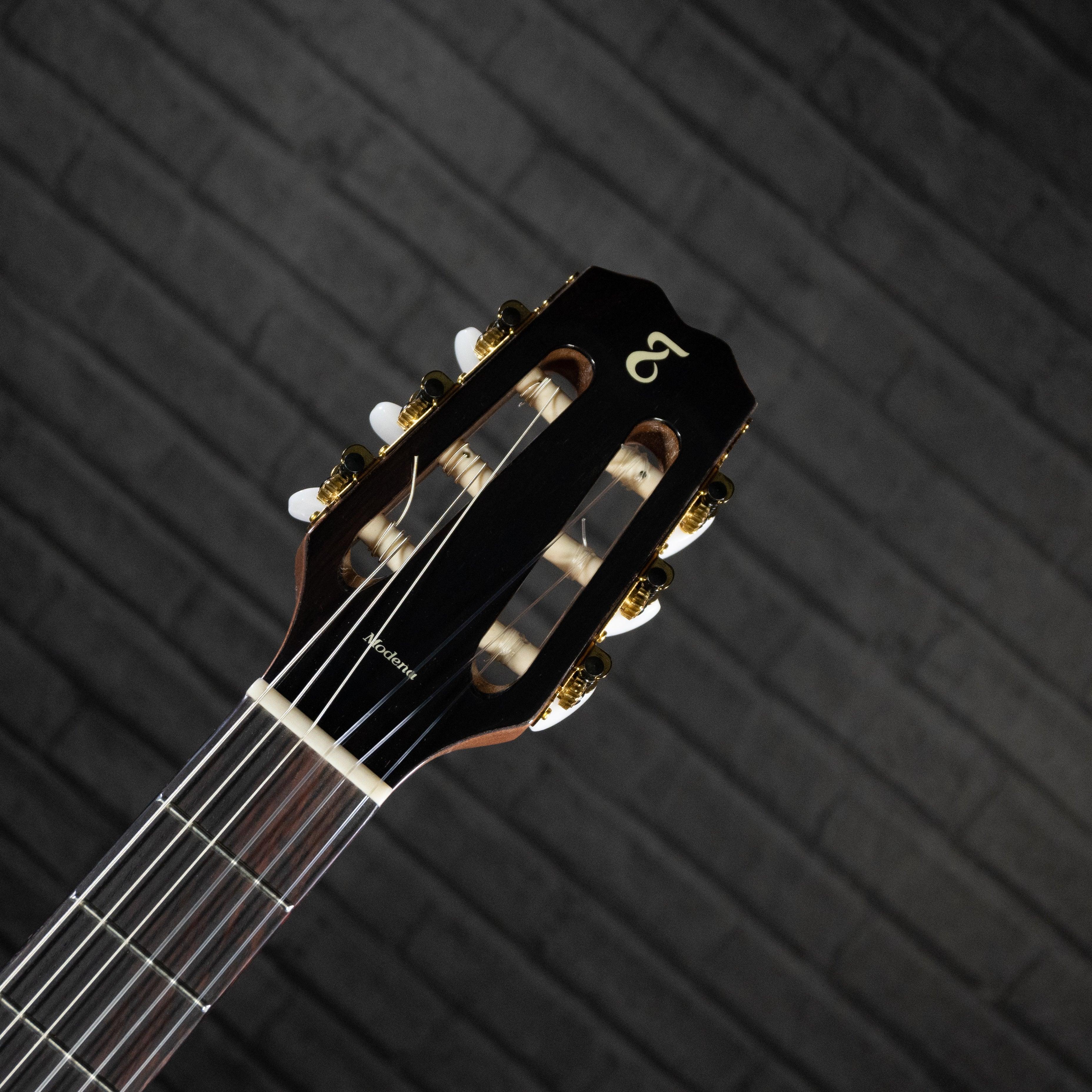 Tagima Modena Nylon Electric Guitar (Transparent Blue Fade) - Impulse Music Co.