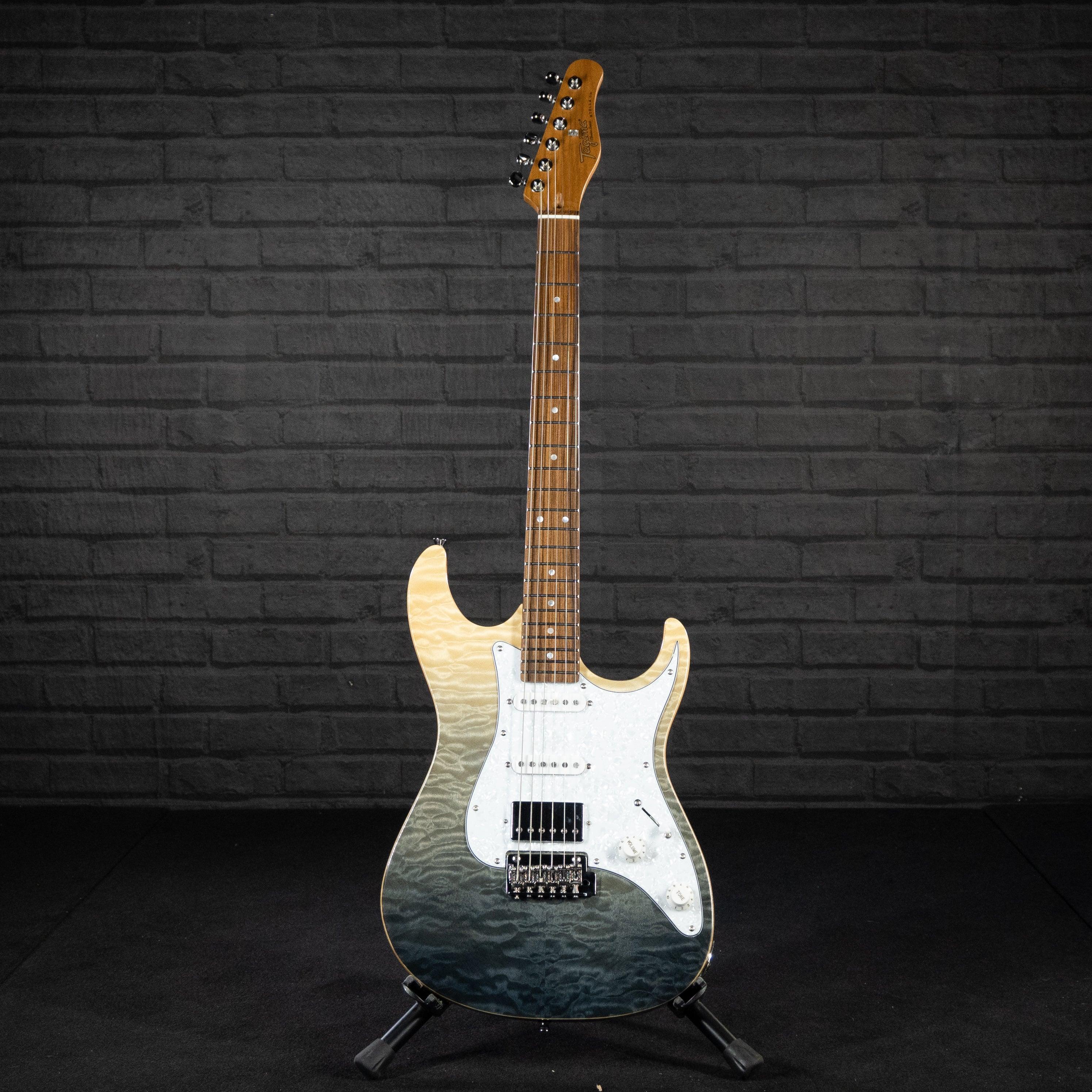 Tagima Stella DW Electric Guitar (Transparent Blackfade) - Impulse Music Co.