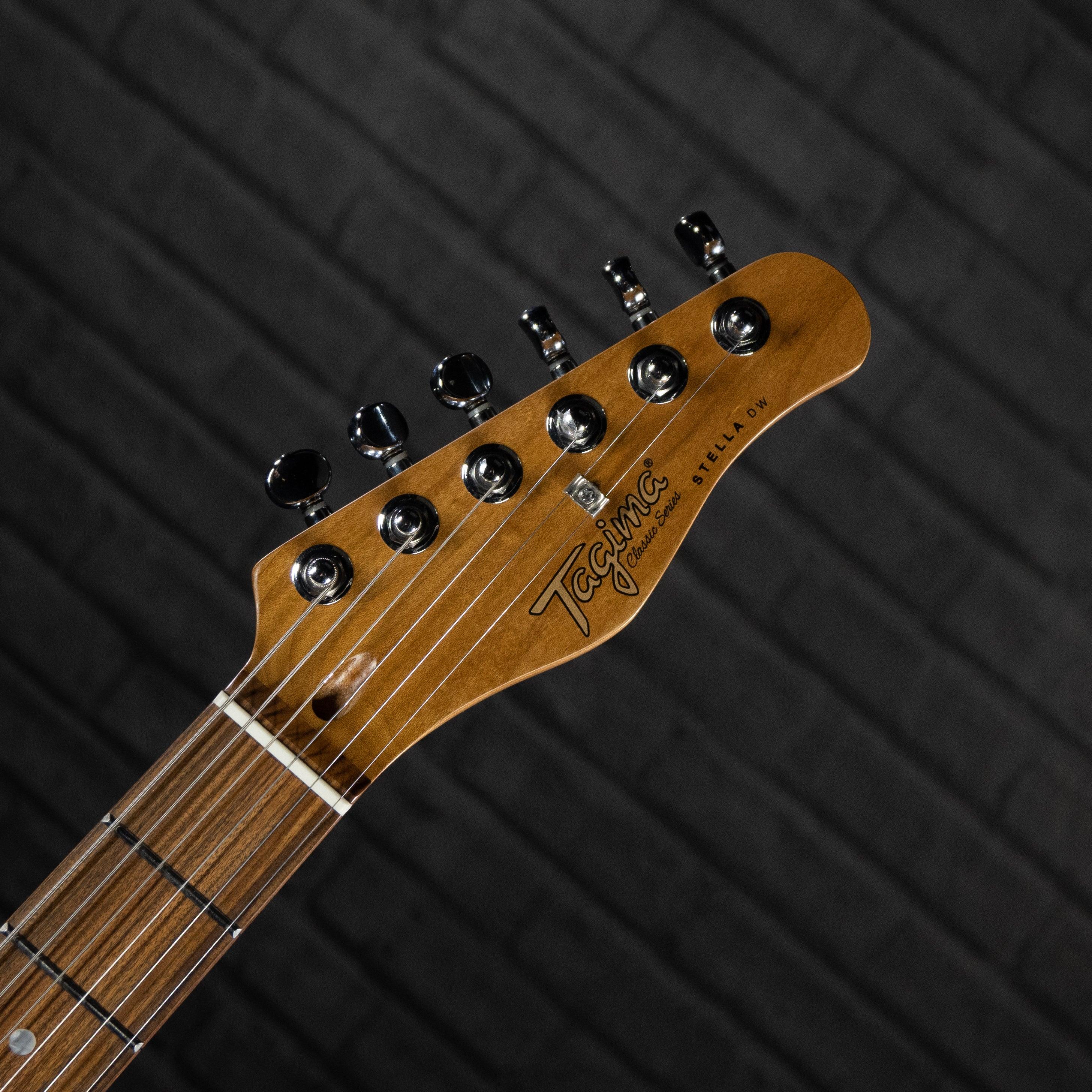 Tagima Stella DW Electric Guitar (Transparent Blackfade) - Impulse Music Co.