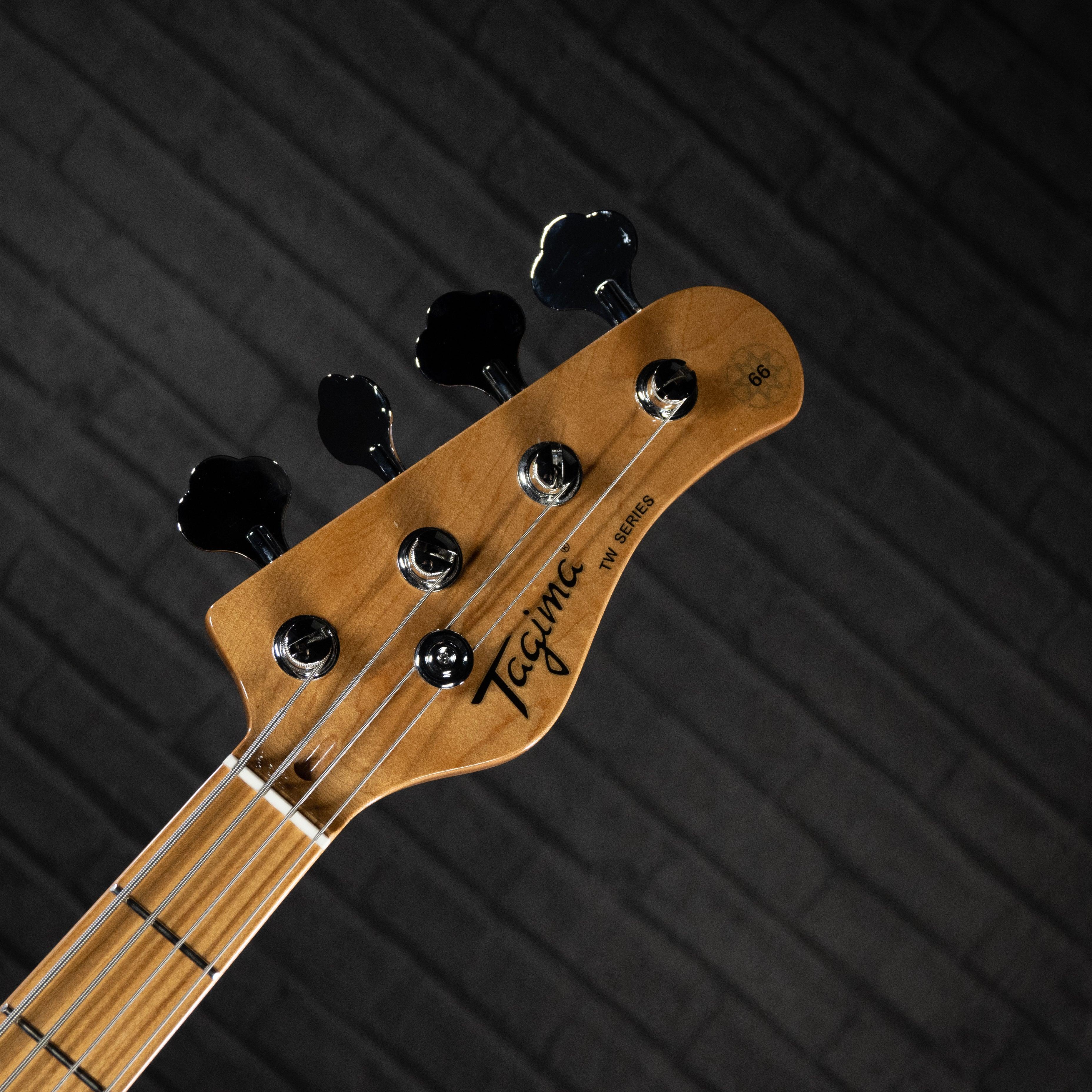 Tagima TW-66 4-String Electric Bass Guitar (Butterscotch) - Impulse Music Co.