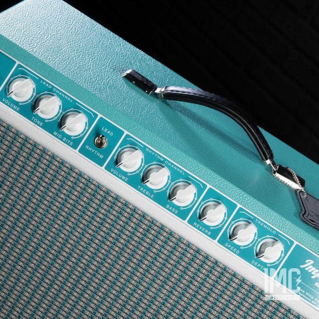 Tone King Imperial MKII 20-watt 1x12" Tube Combo Amp (Turquoise) - Impulse Music Co.