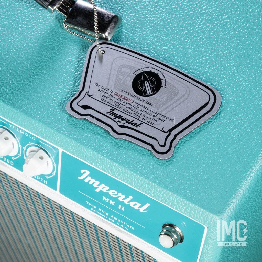 Tone King Imperial MKII 20-watt 1x12" Tube Combo Amp (Turquoise) - Impulse Music Co.