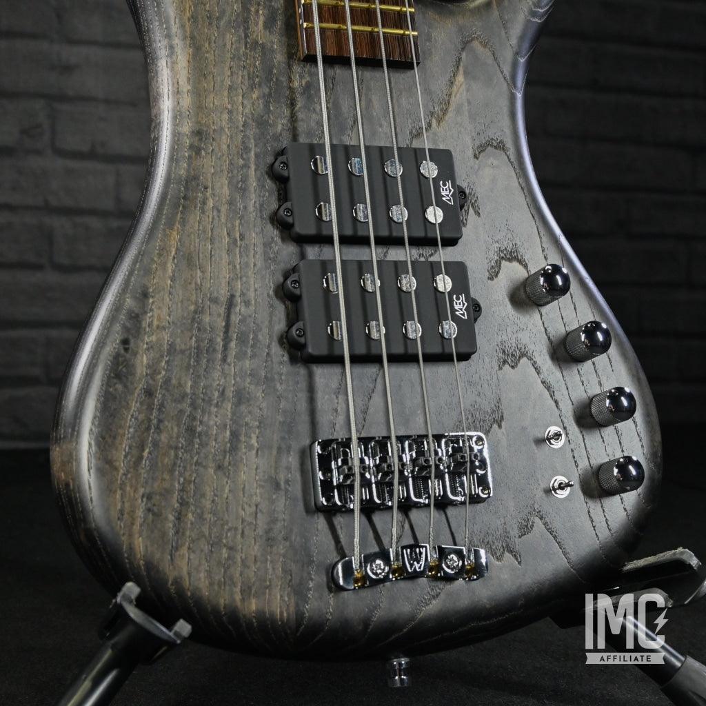 Warwick Pro Series Corvette $$ (Black Transparent Satin) - Impulse Music Co.