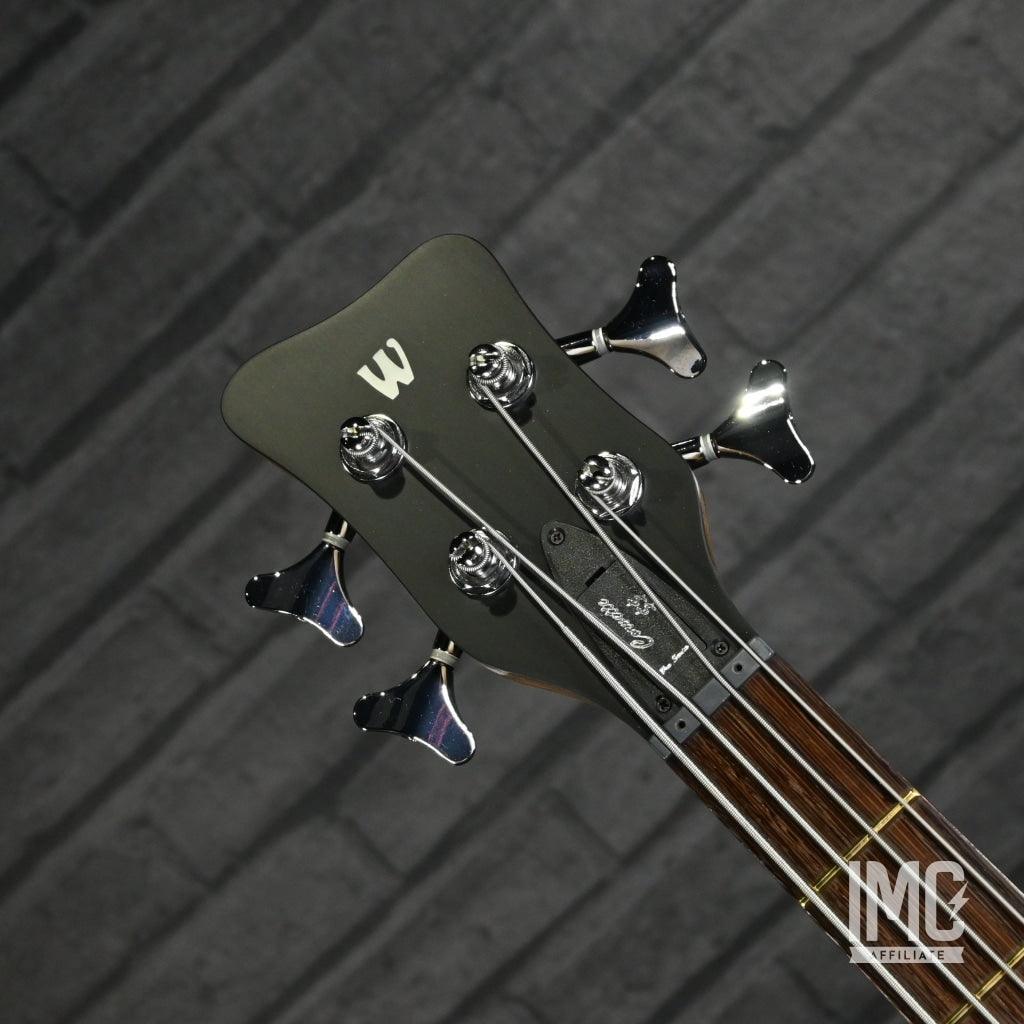 Warwick Pro Series Corvette $$ (Black Transparent Satin) - Impulse Music Co.
