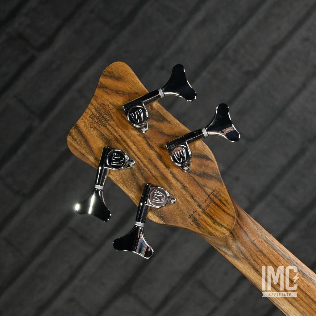 Warwick Pro Series Corvette $$ (Black Transparent Satin) - Impulse Music Co.