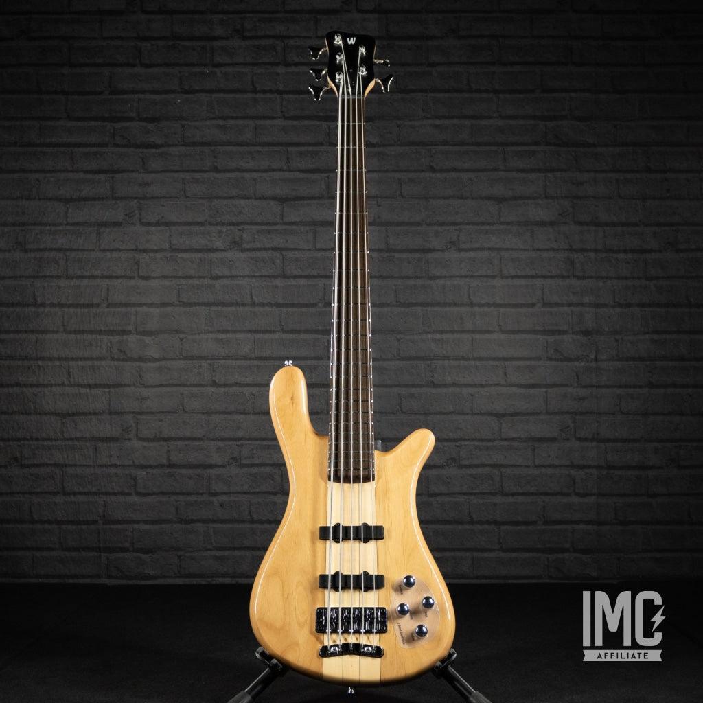 Warwick RockBass Streamer NT 5 String Bass Guitar (Natural Transparent High Polish) - Impulse Music Co.
