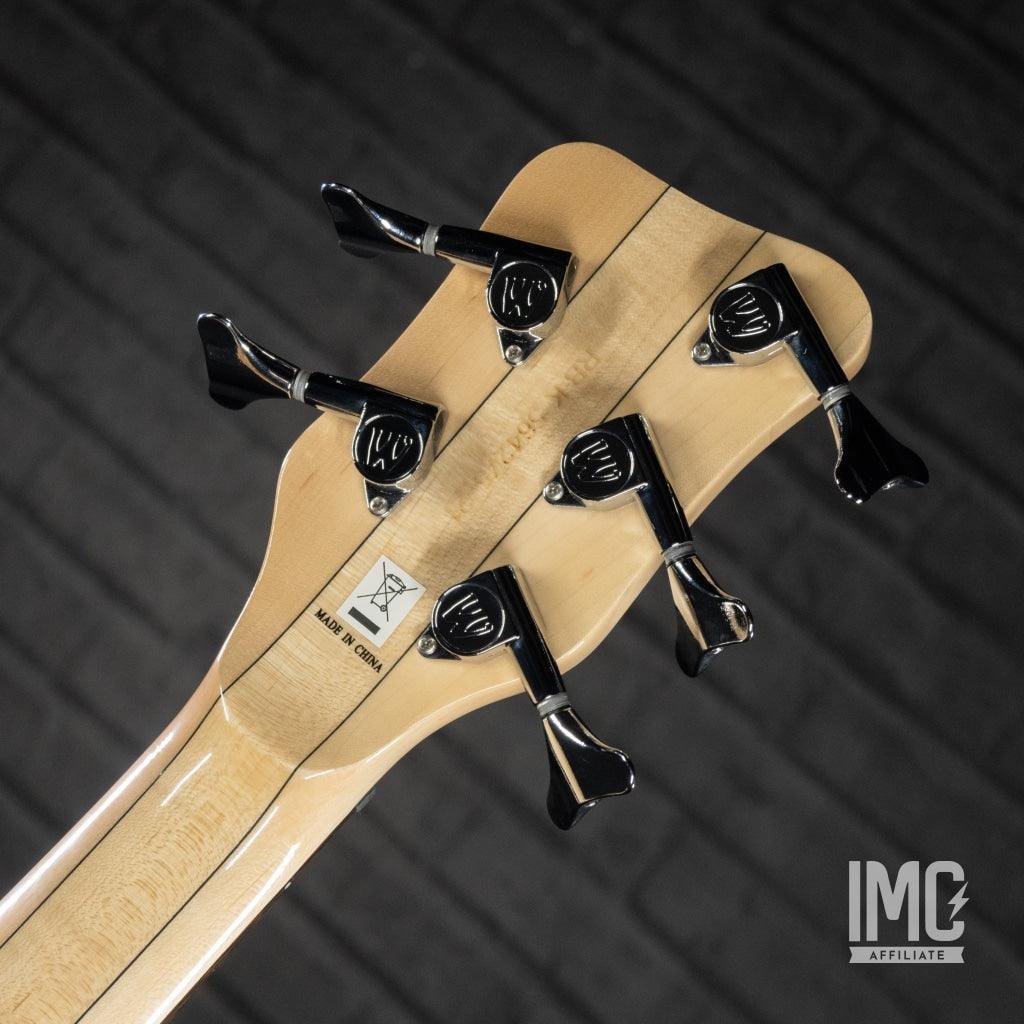 Warwick RockBass Streamer NT 5 String Bass Guitar (Natural Transparent High Polish) - Impulse Music Co.