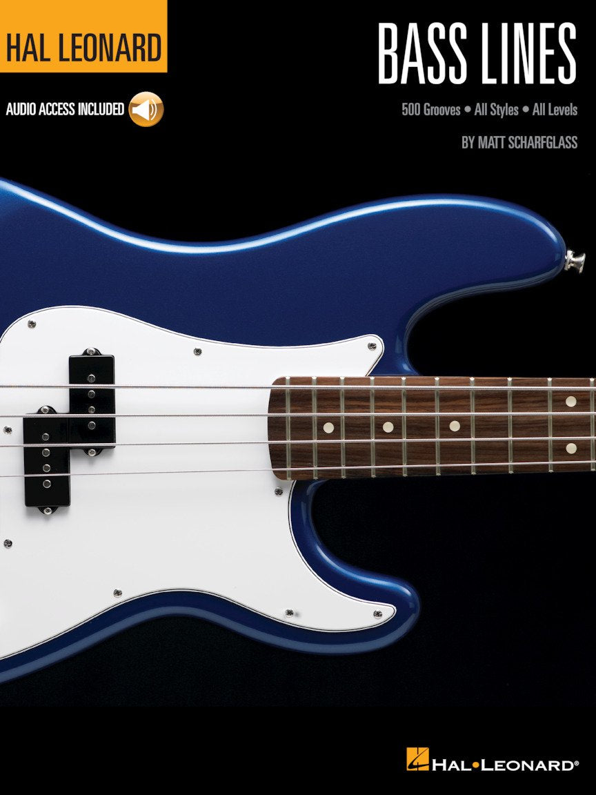 Hal Leonard Bass Lines Book
