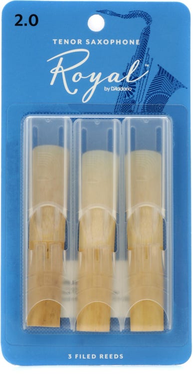 Royal by D'Addario Saxophone Reeds, 3-Pack