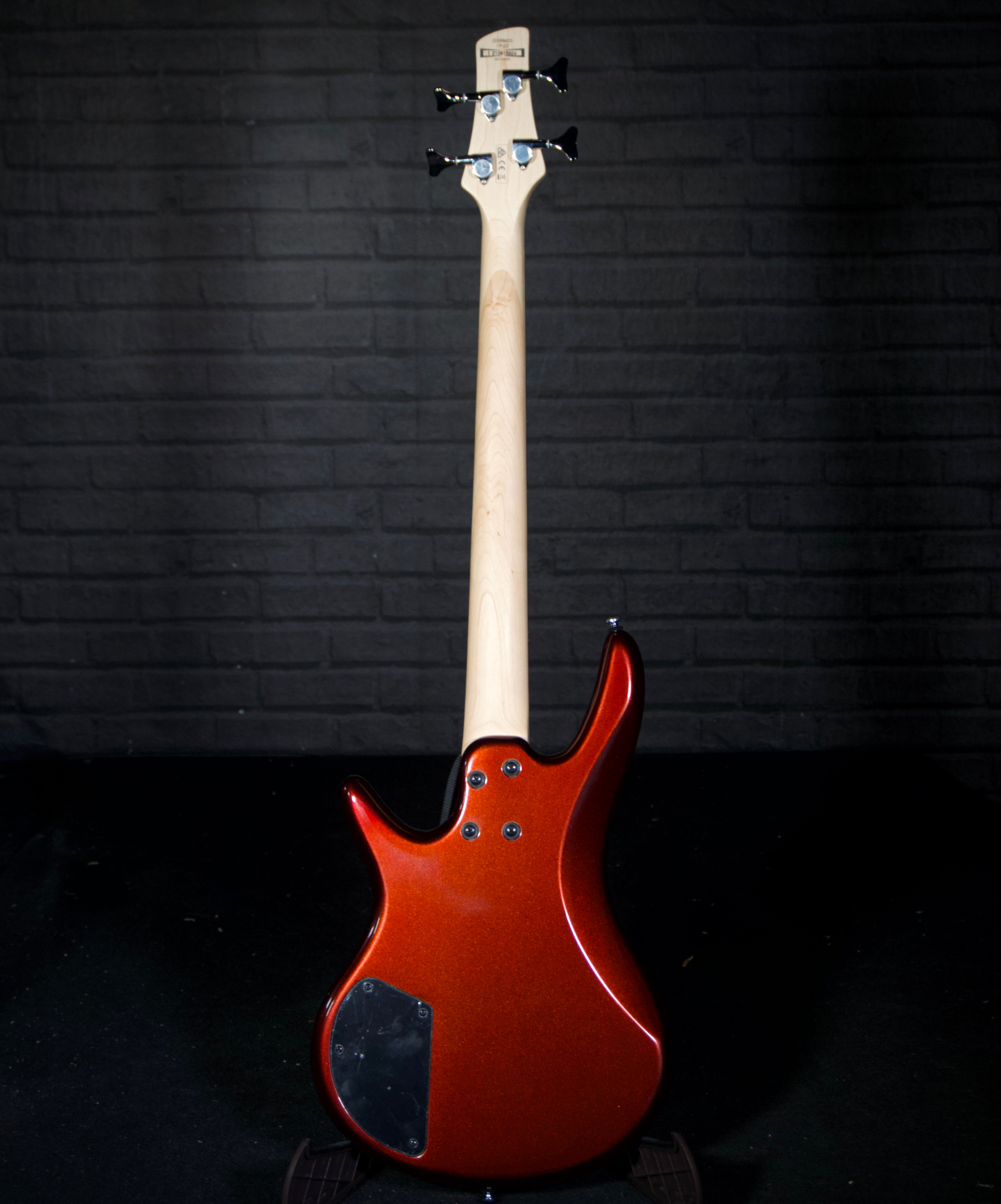 Ibanez miKro GSRM20 Bass Guitar (Transparent Red)