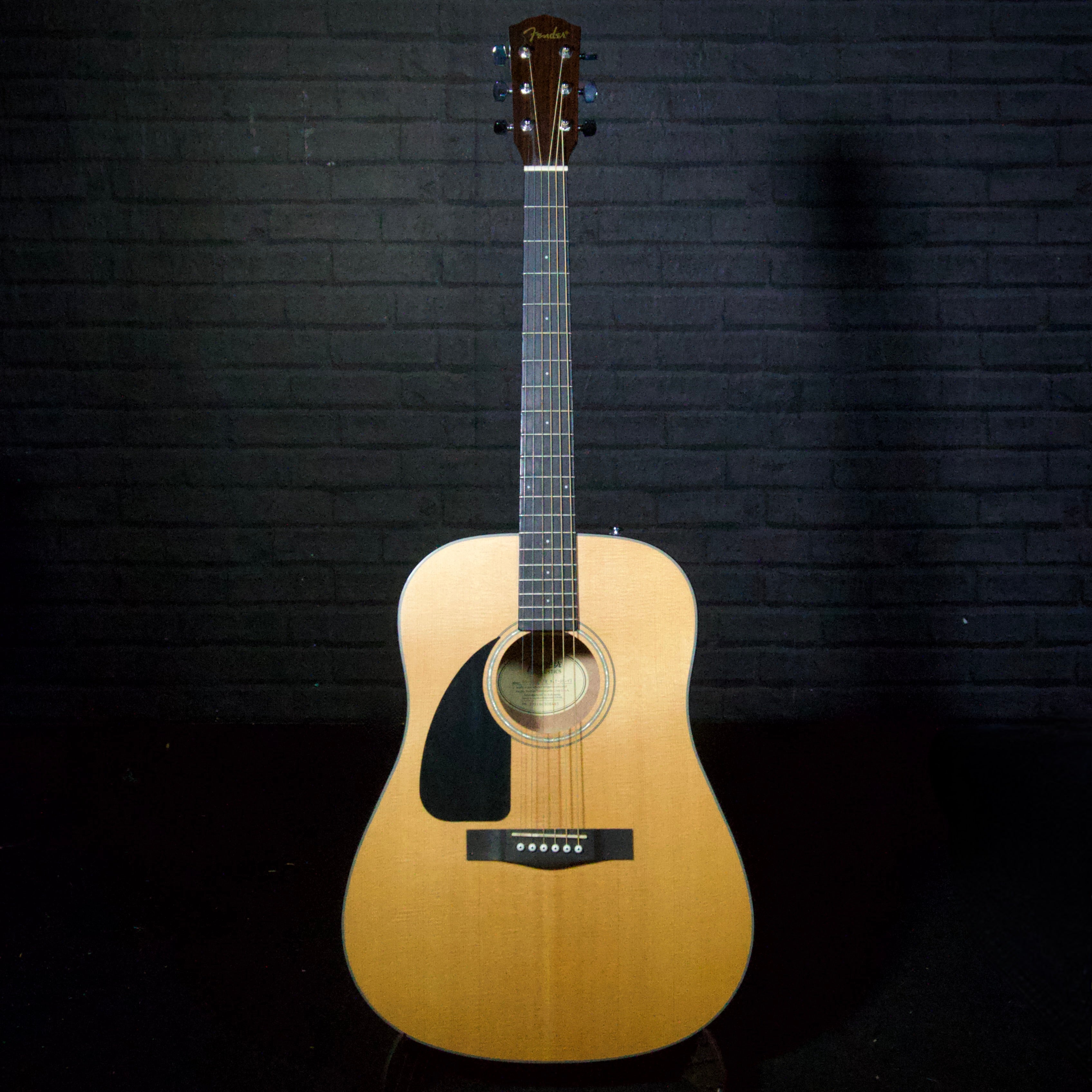 Fender CD-100 Left-Handed Acoustic Guitar (Natural) [USED]