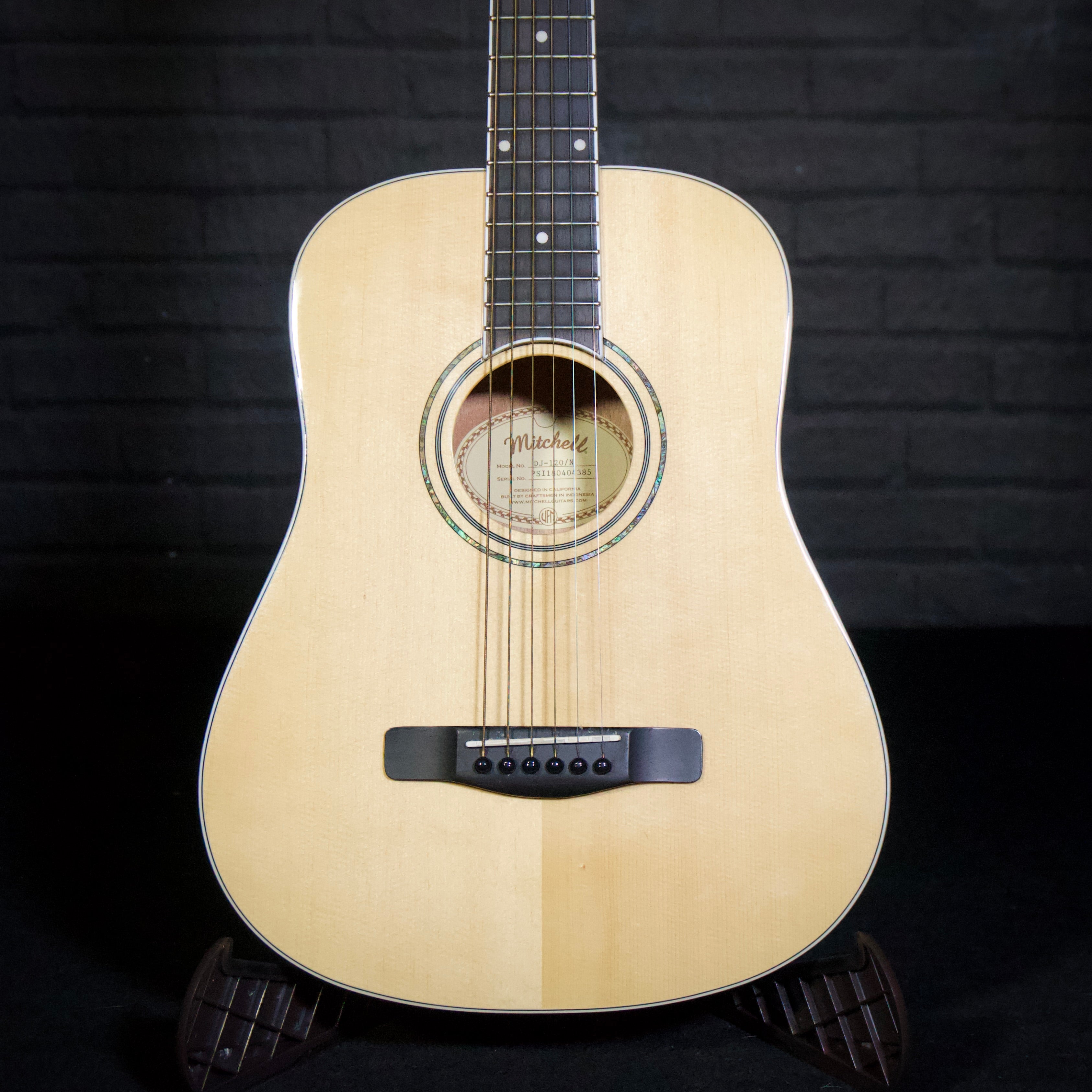 Mitchell DJ120 3/4 Junior Dreadnought Acoustic Guitar (Natural) [USED]