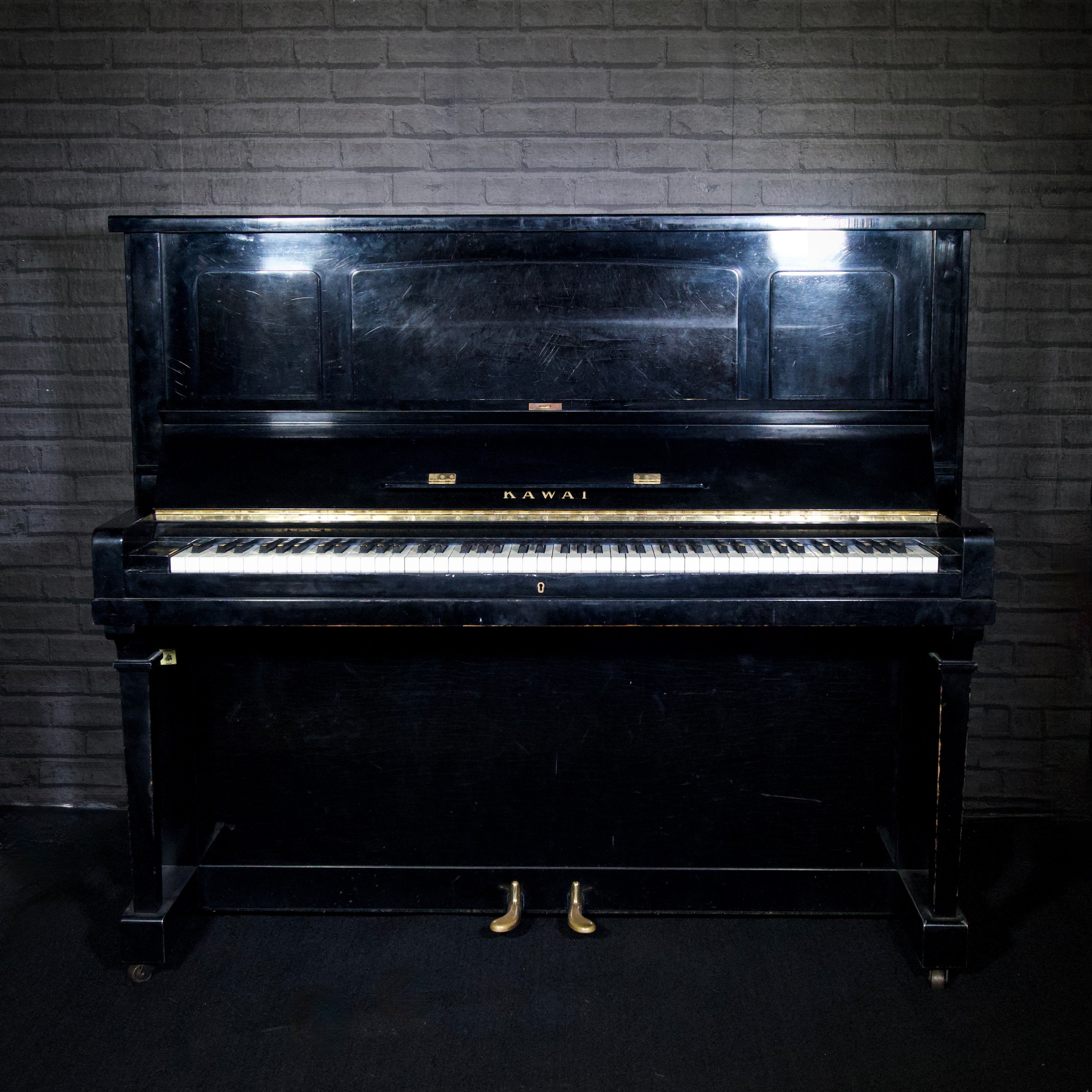Kawai K50 Upright Piano (Black) [USED]