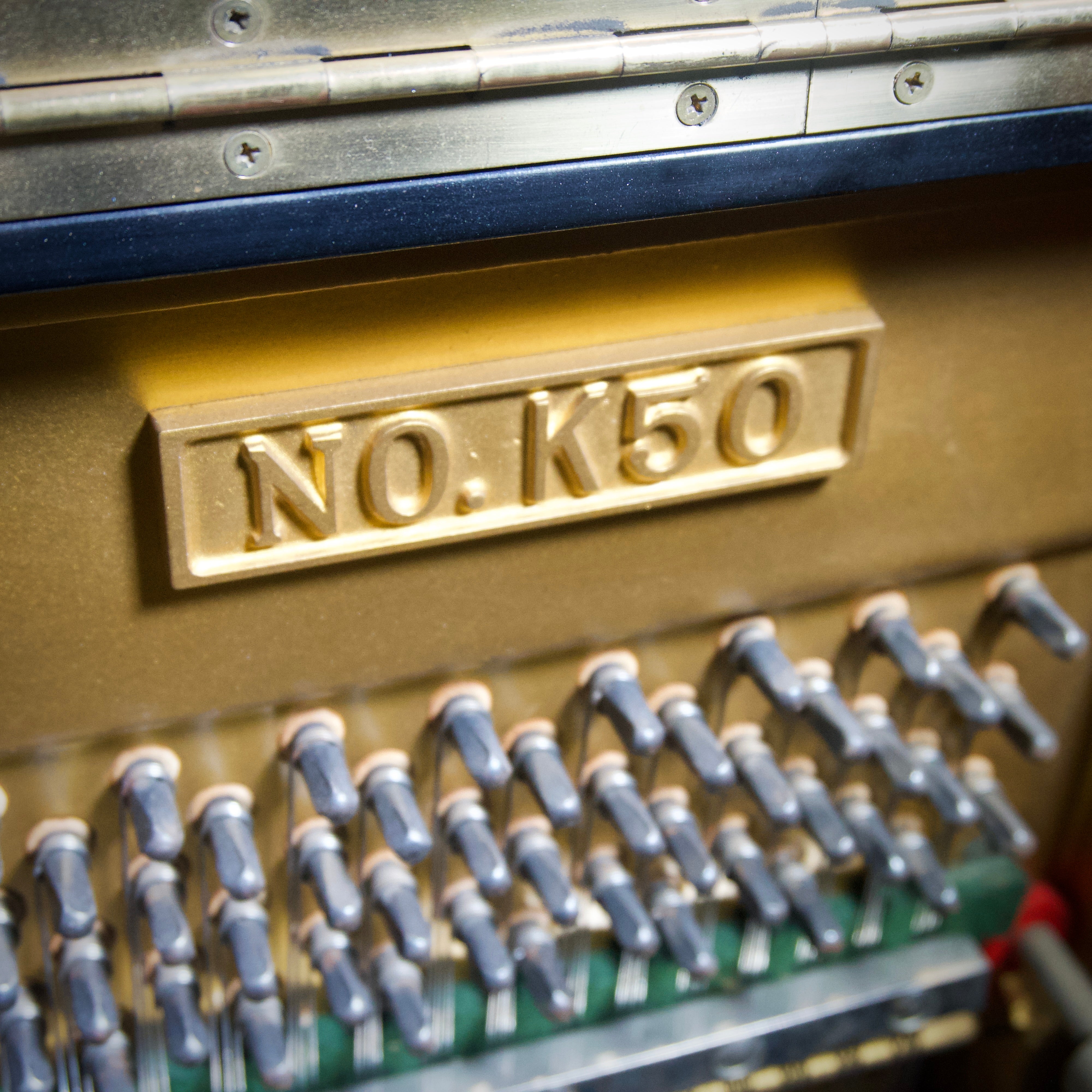 Kawai K50 Upright Piano (Black) [USED]