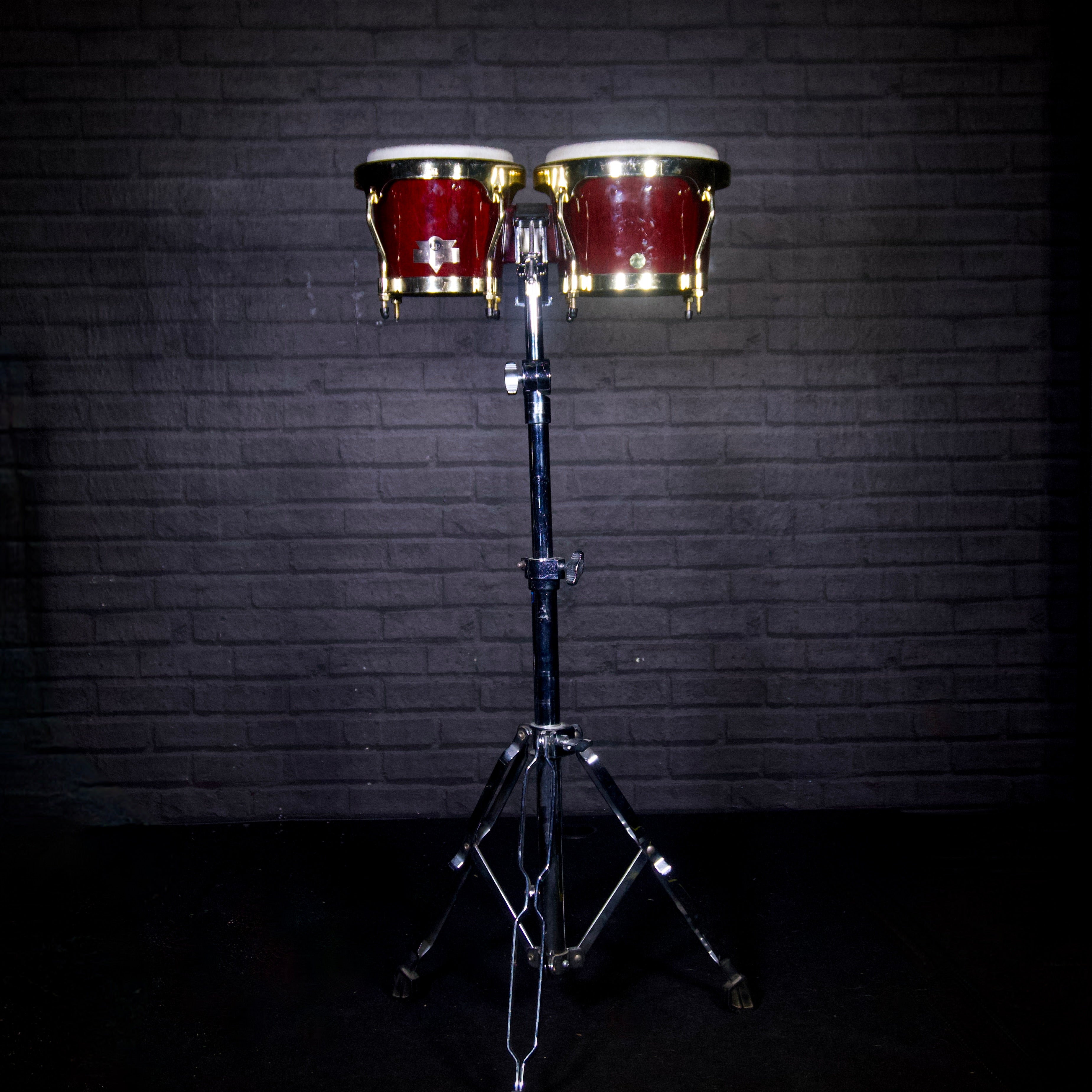 LP Caliente Bongos w/ Stand