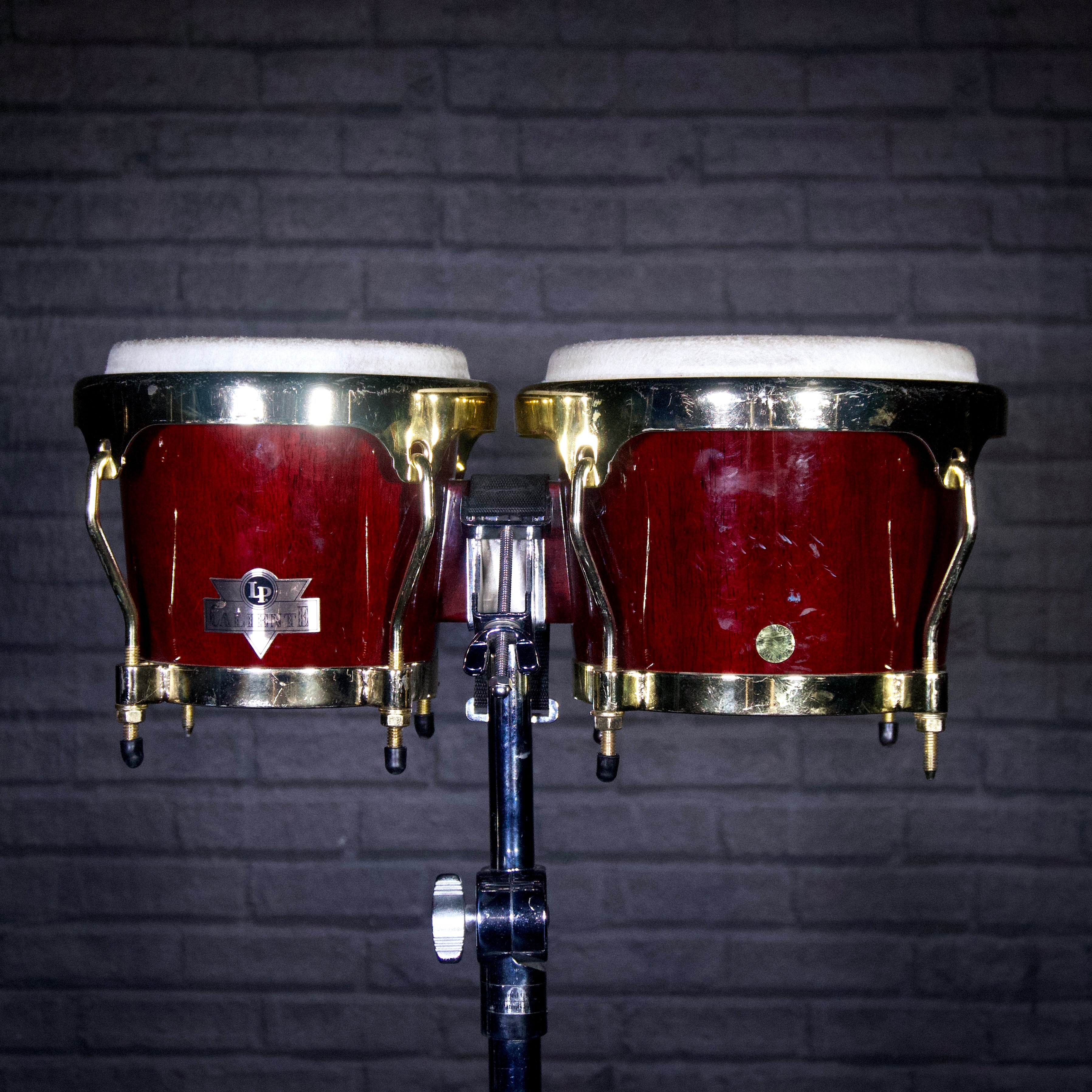 LP Caliente Bongos w/ Stand