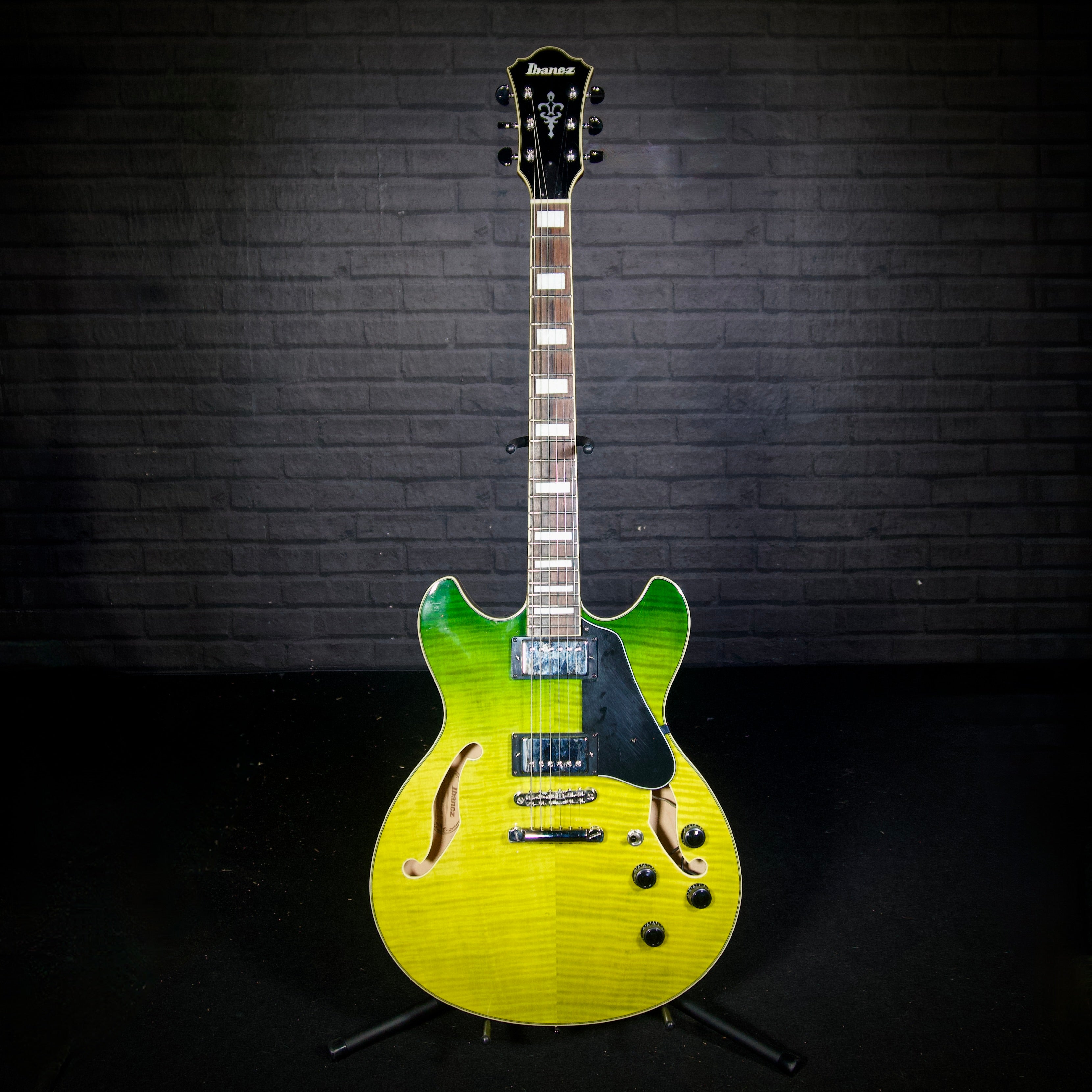 Ibanez Artcore AS73M Semi Hollow Body Guitar (Green Valley Gradiation) w/ Case [USED]