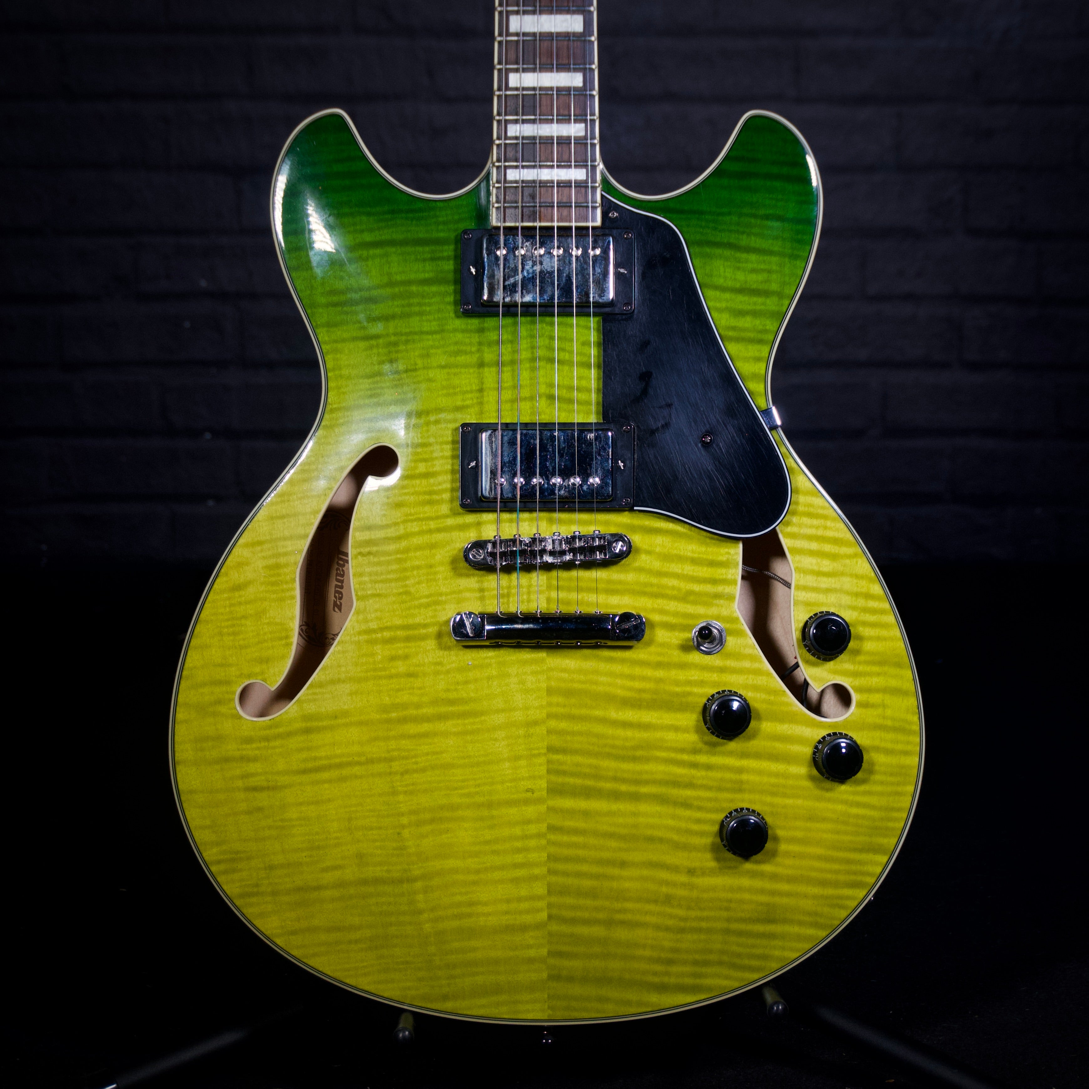 Ibanez Artcore AS73M Semi Hollow Body Guitar (Green Valley Gradiation) w/ Case [USED]