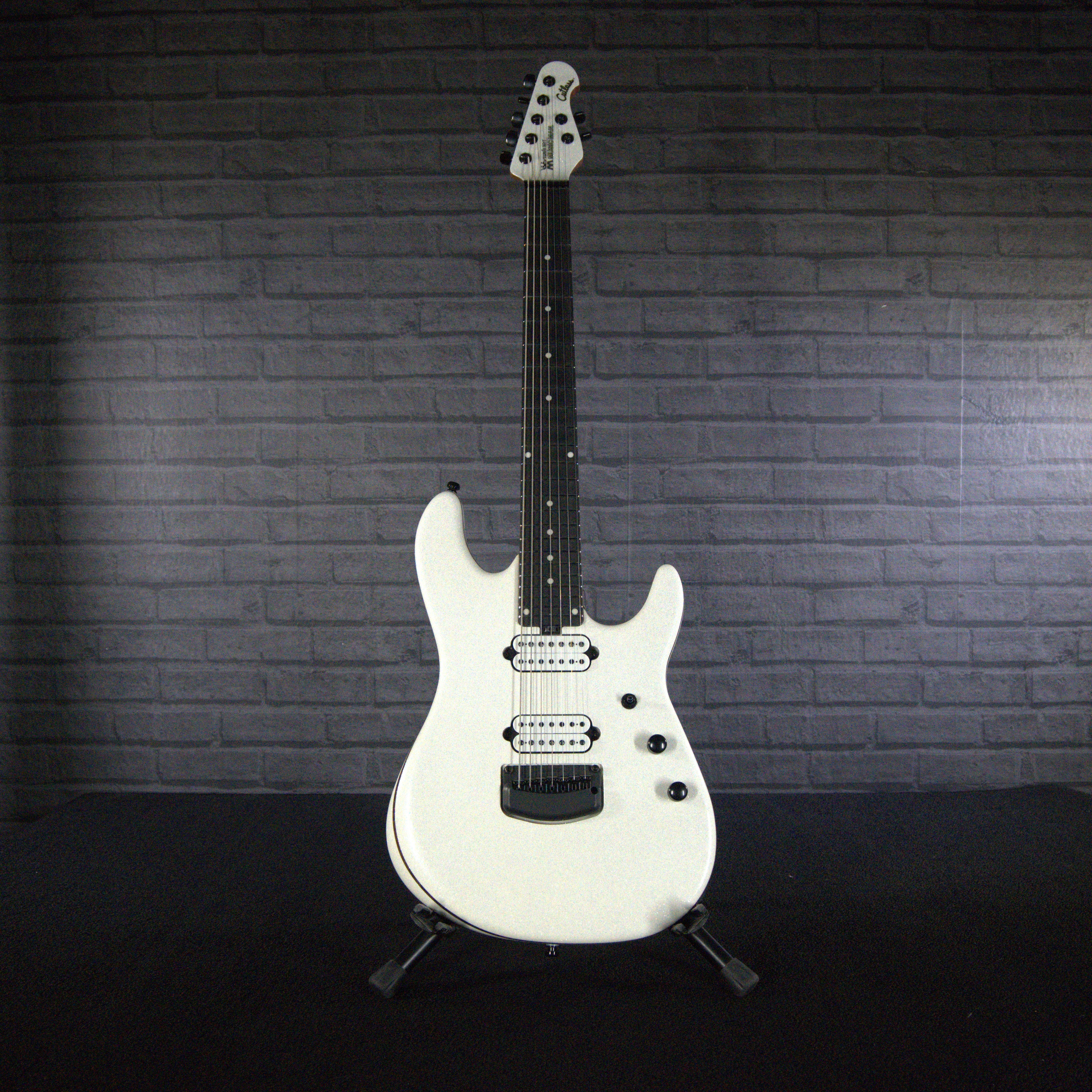 Ernie Ball Music Man Jason Richardson Cutlass 7 String Electric Guitar (Empress White) - USED