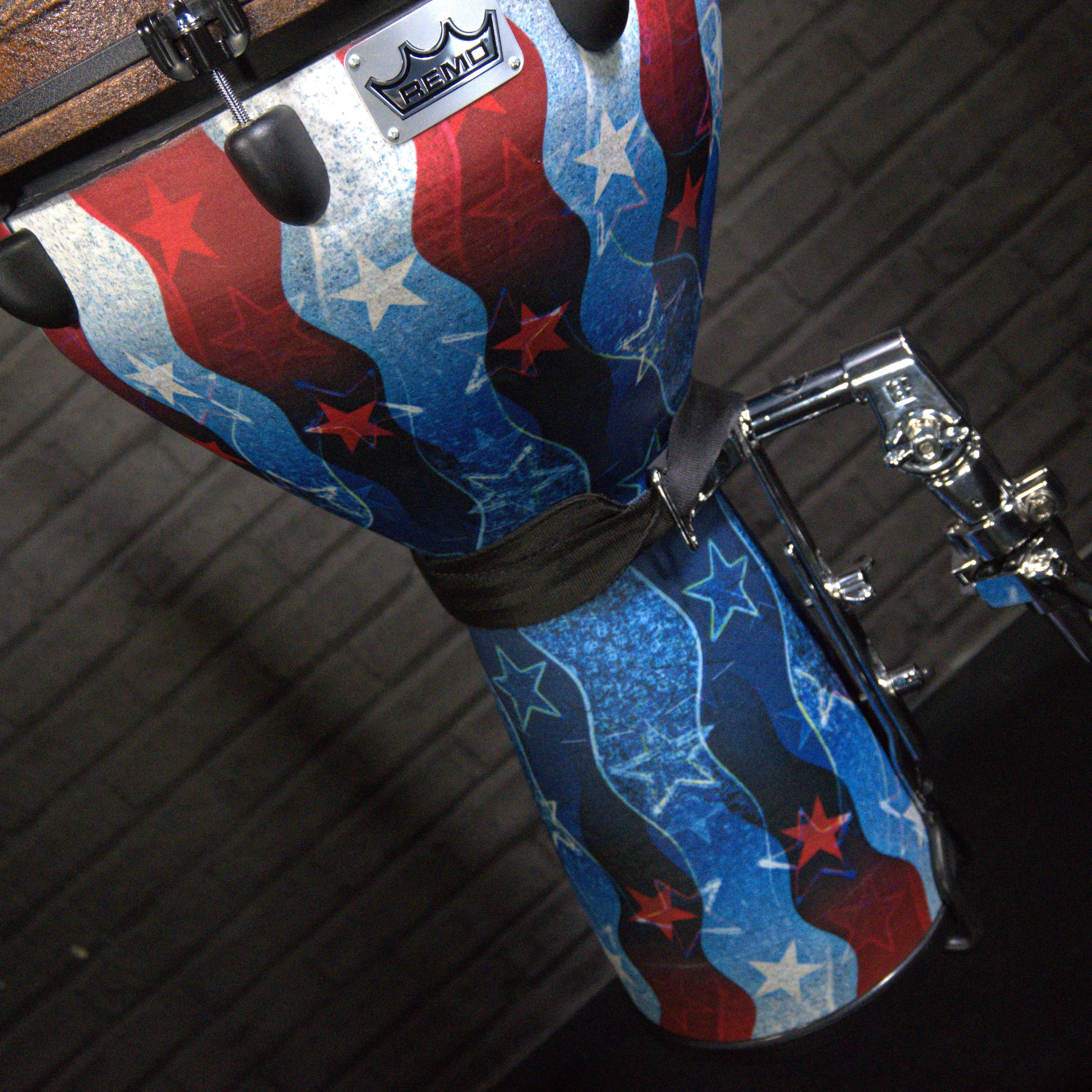 Remo Mondo Key-Tuned Djembé w/ Djembe Bag & Djembe Stand [Pre-Owned]