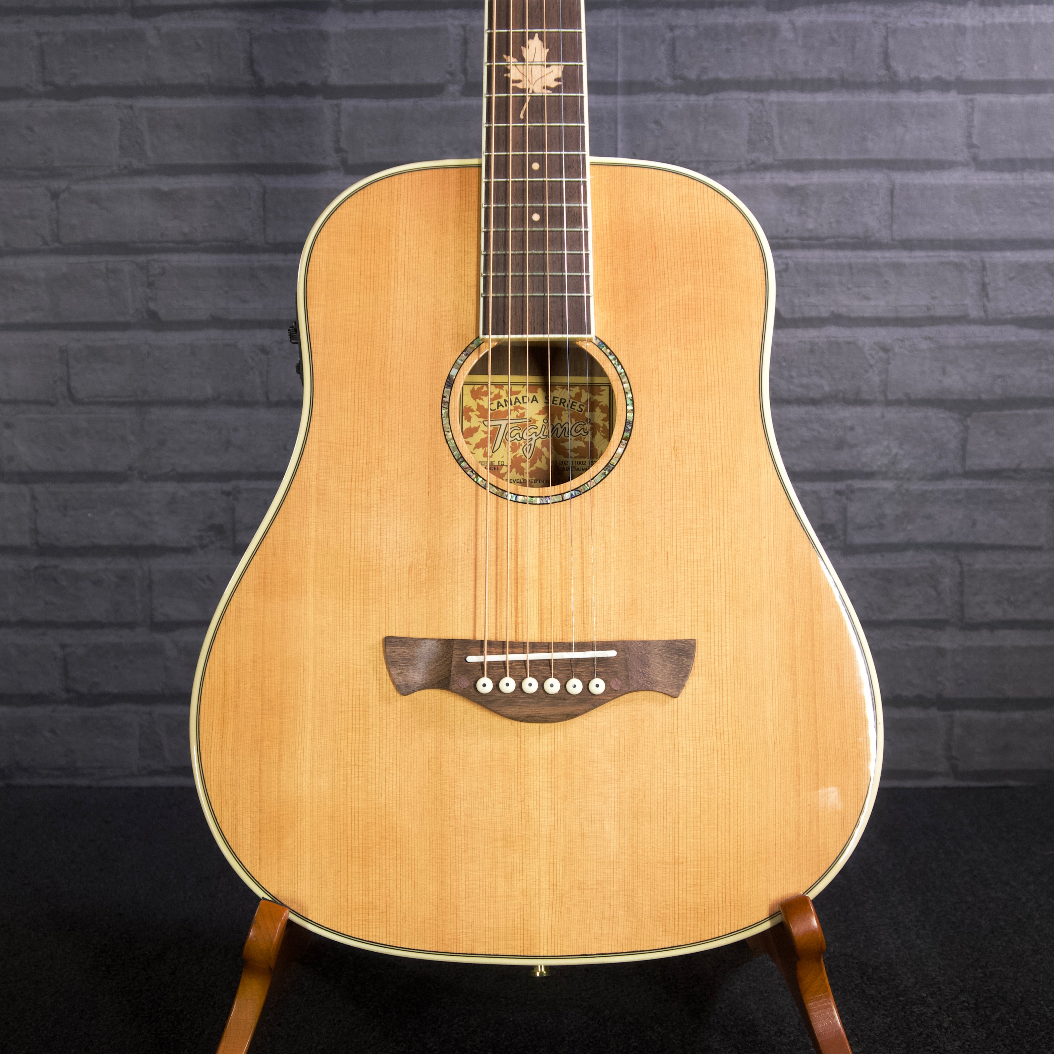 Tagima Canada Series Fernie EQ Small Body Acoustic Guitar (Natural)