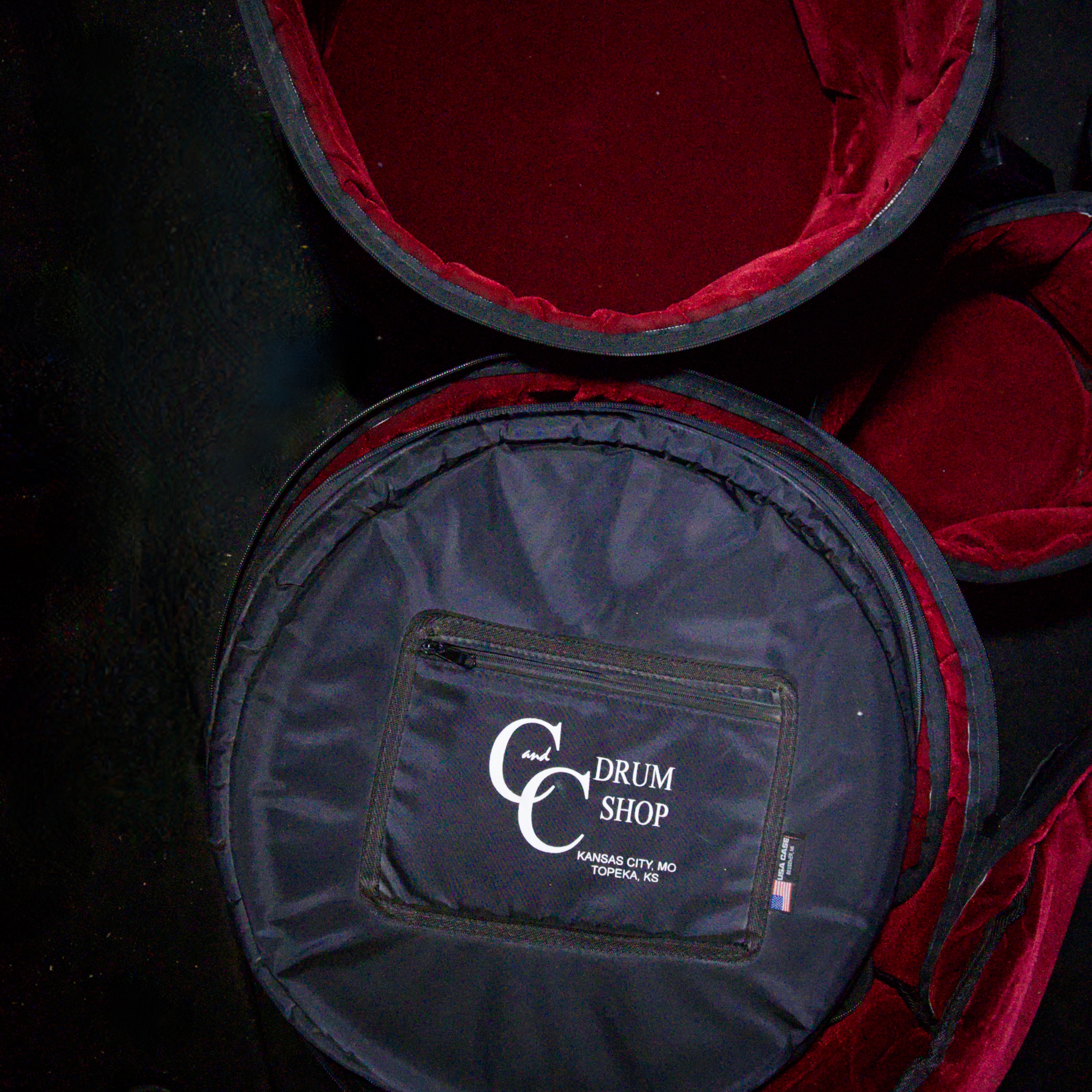 C&C 4 Piece Custom Drum Kit (Turquoise) [USED]