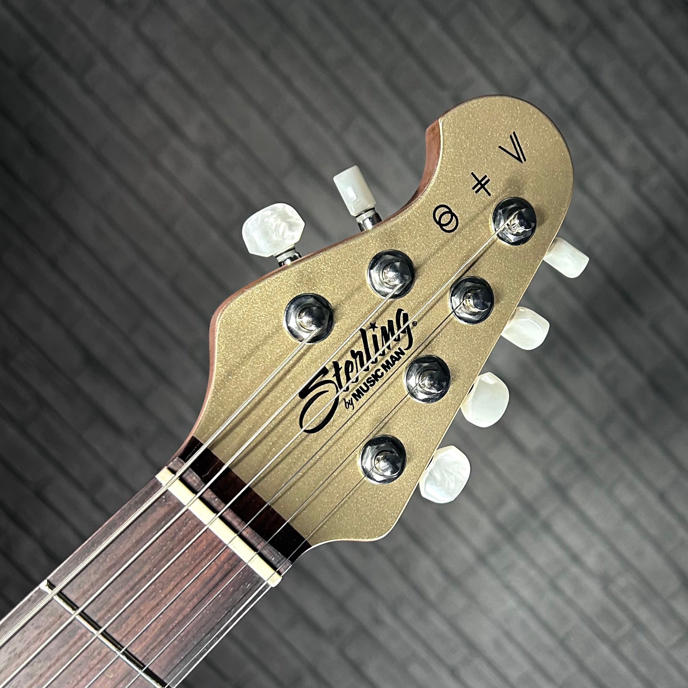 Sterling by Music Man St. Vincent Goldie (Cashmere Finish)