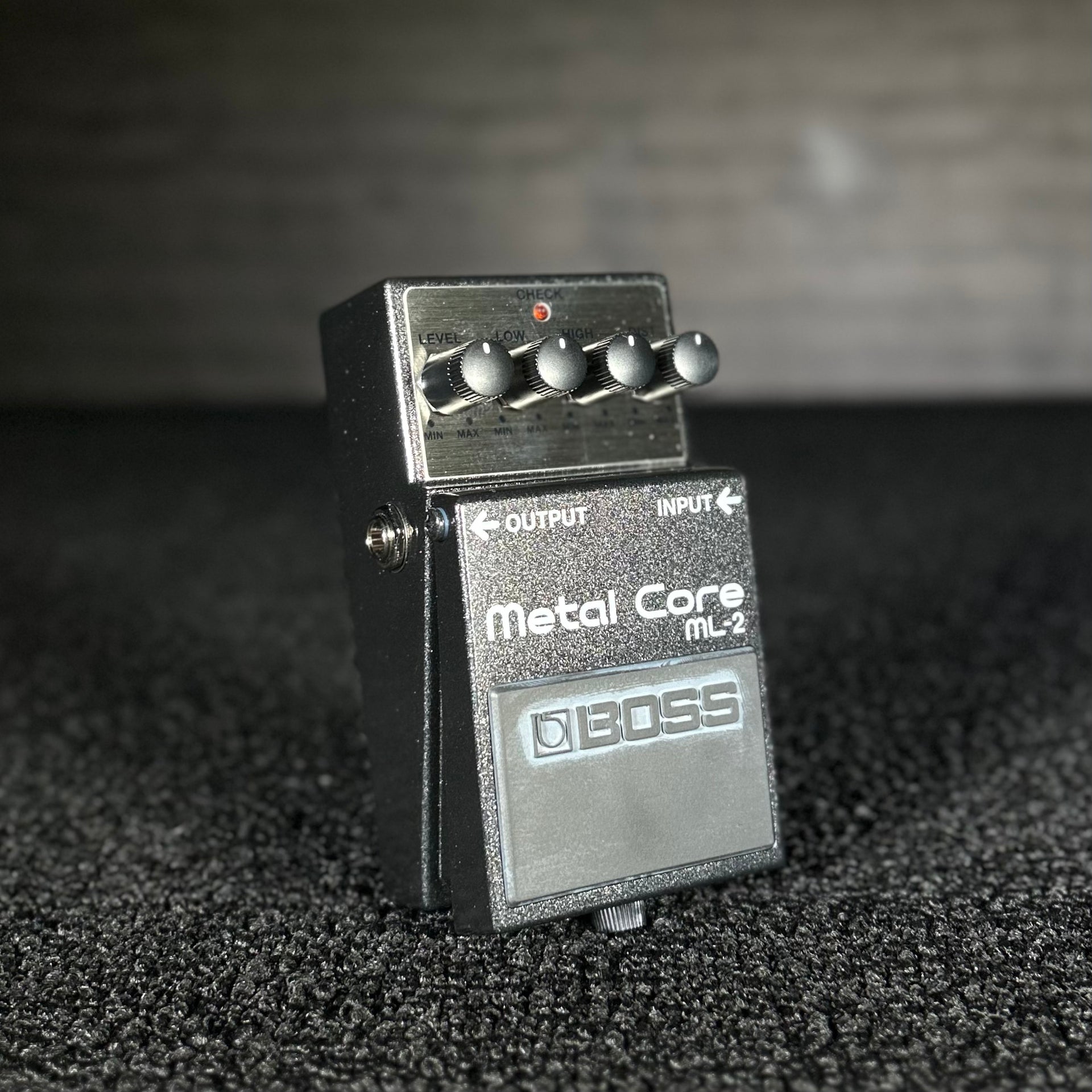 boss ml-2 metal core distortion pedal Boss ML-2 Metalcore Distortion Pedal