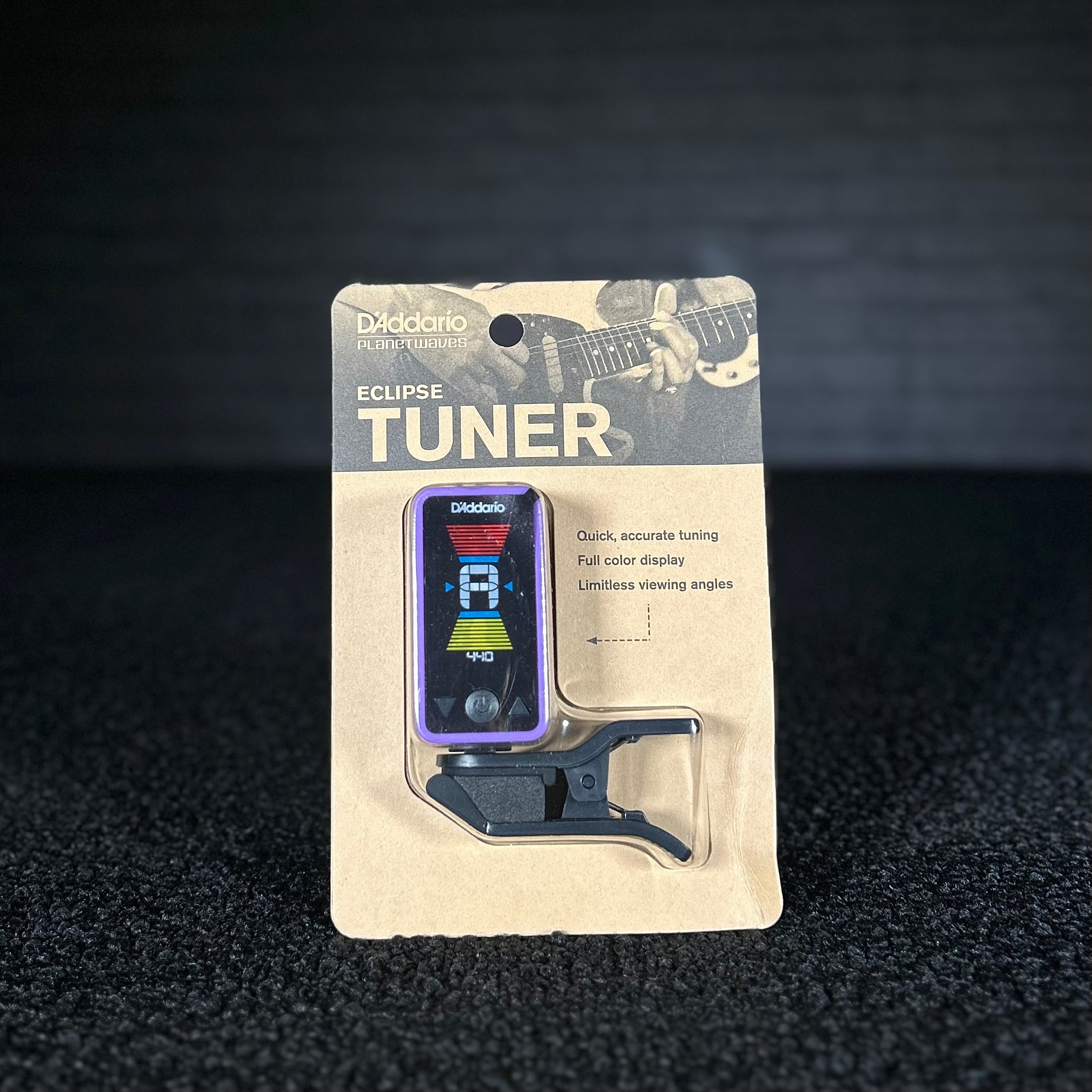 D'addario Eclipse Tuner (Purple)