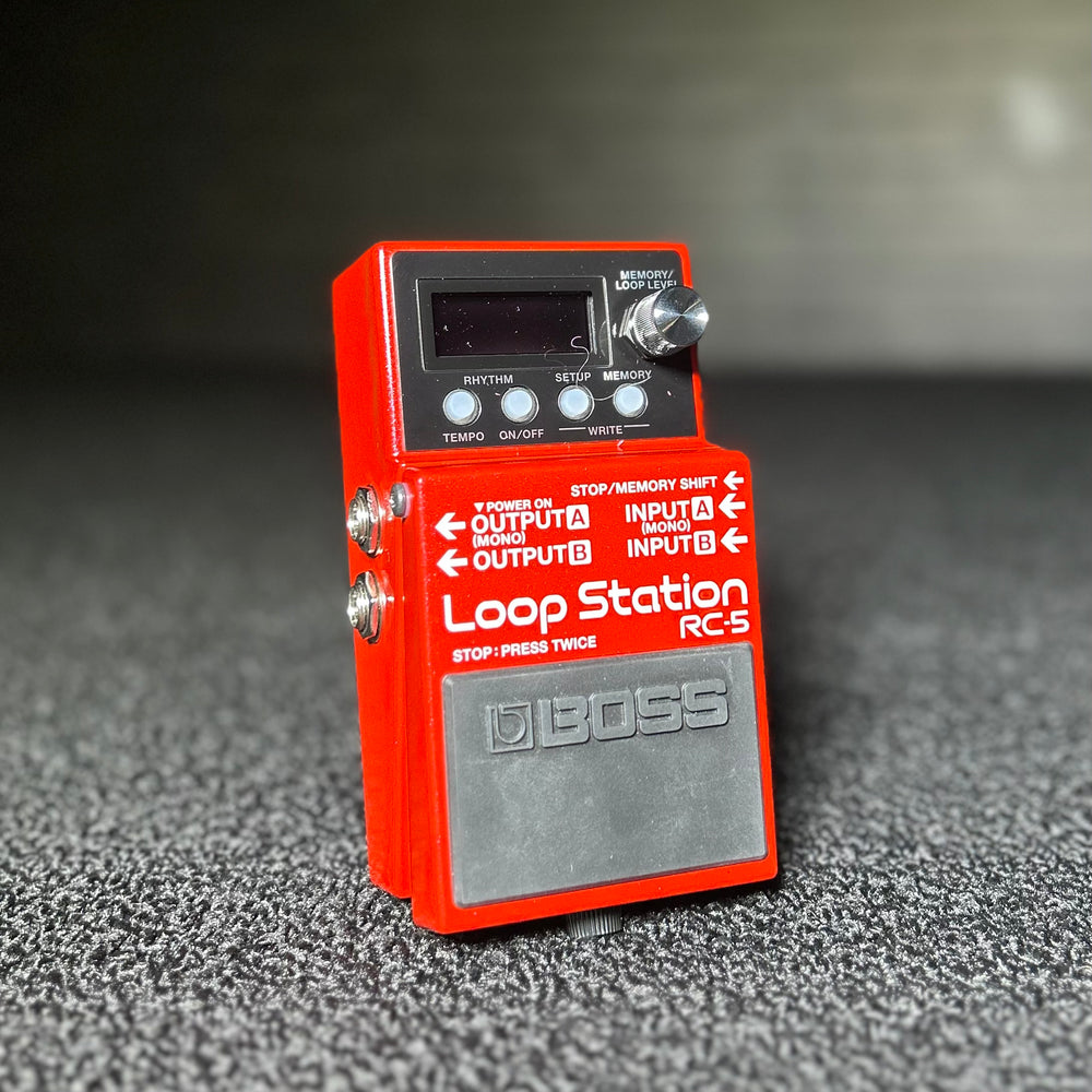 boss rc 5 loop pedal Boss RC-5 Loop Station