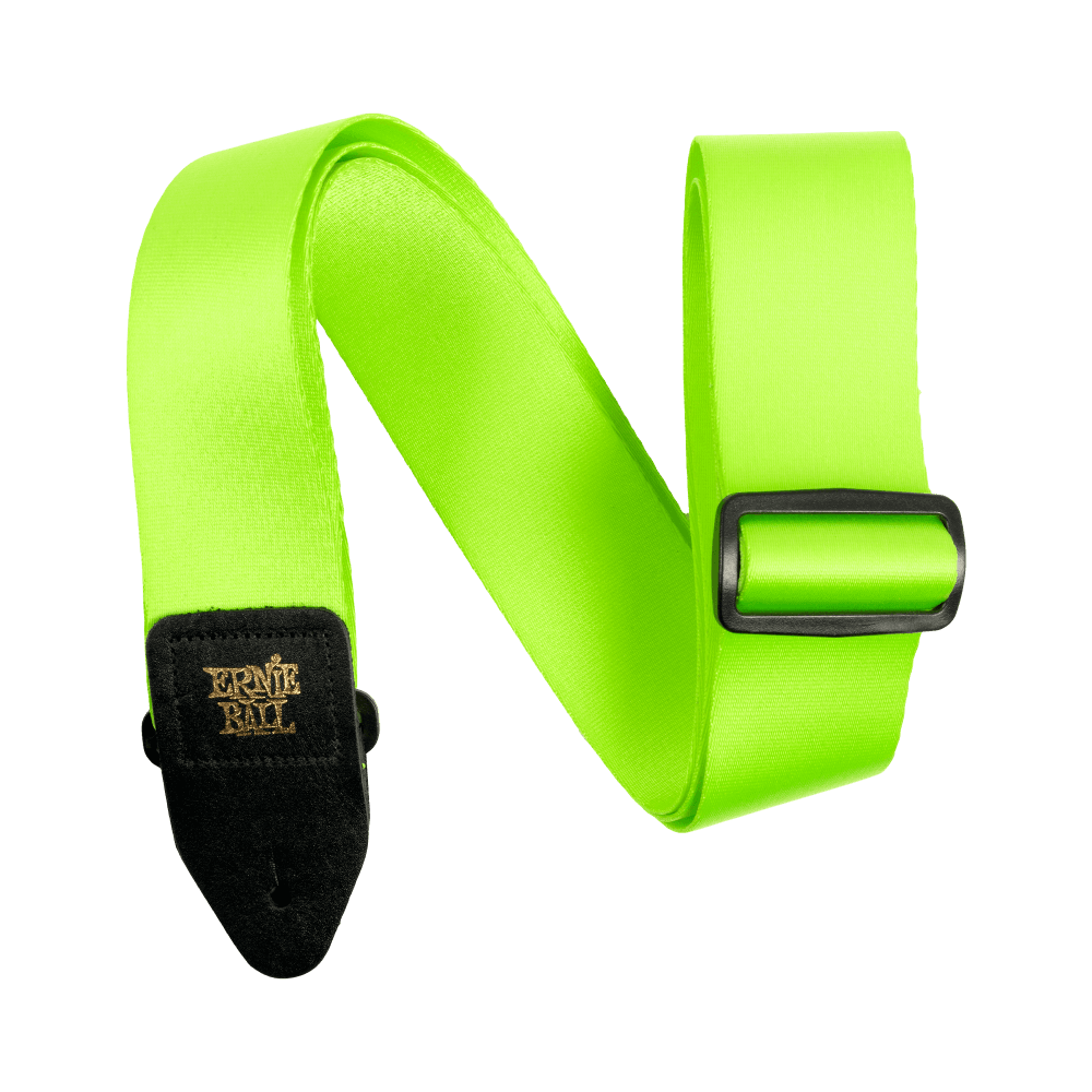 Ernie Ball Neon Green Premium Strap