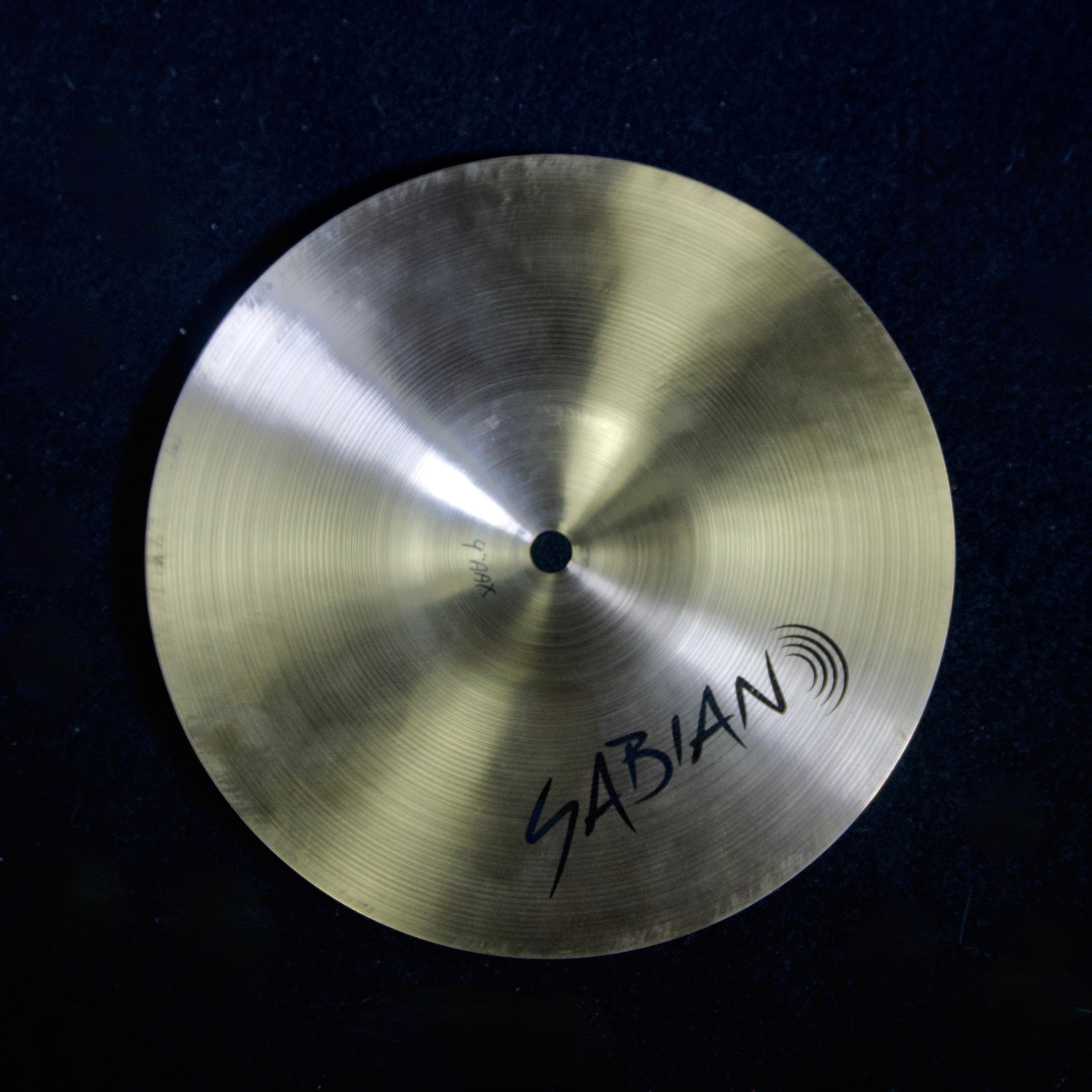 Sabian Prototype AAX 9” Mini Hi Hat Cymbals (Pair) [USED]