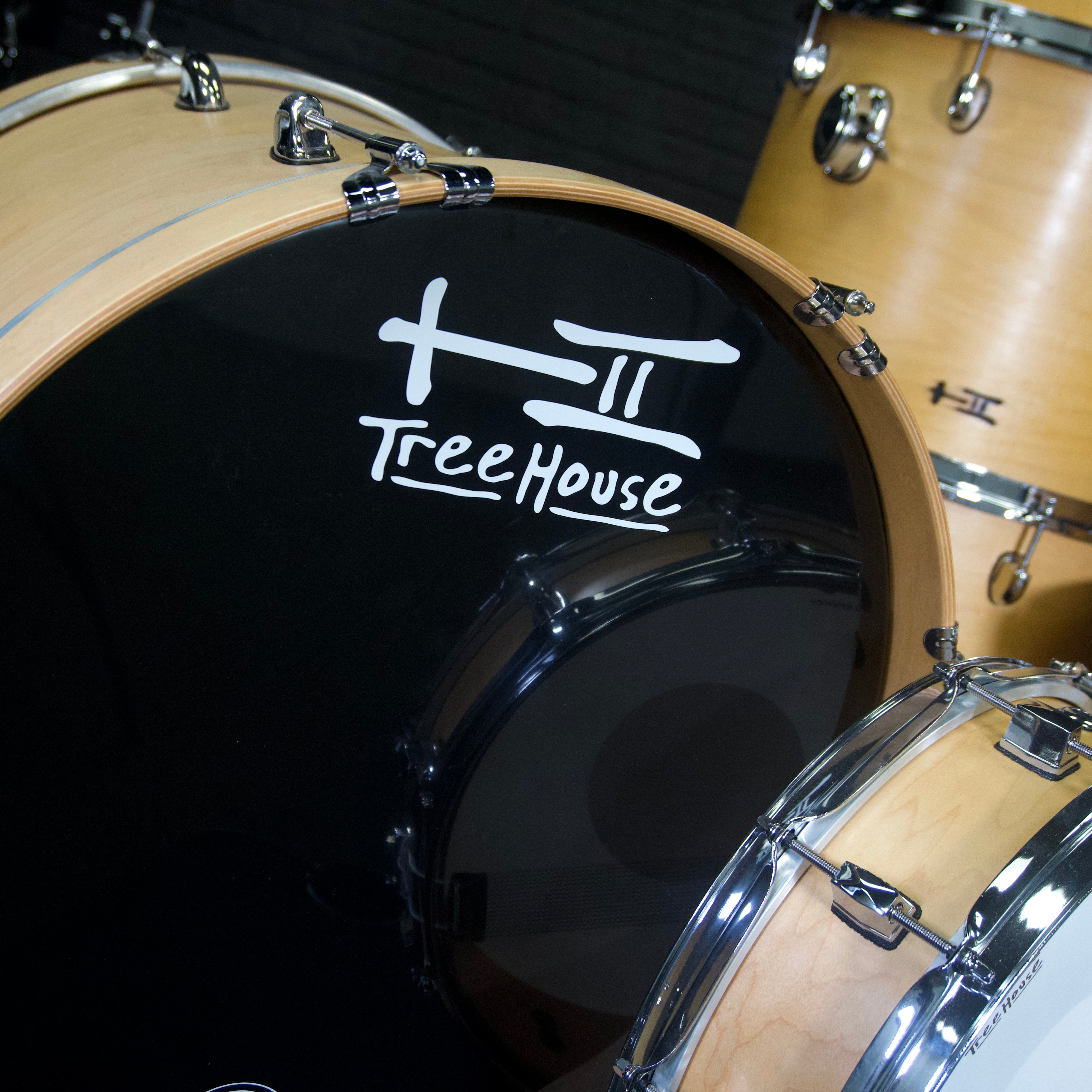 TreeHouse Compact 8-Piece Plied Maple Concert Tom Nesting Kit (Natural Maple) [USED]