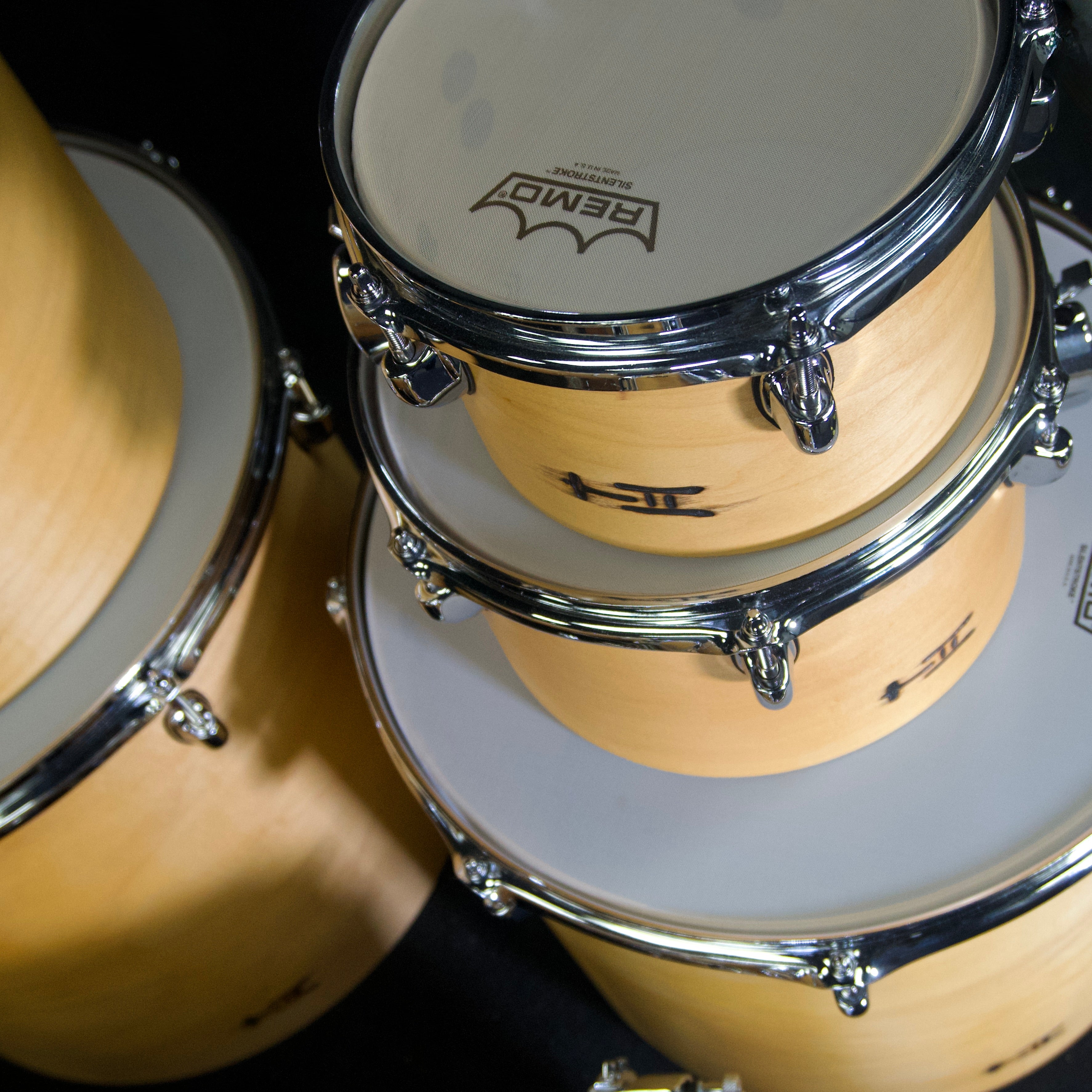 TreeHouse Compact 8-Piece Plied Maple Concert Tom Nesting Kit (Natural Maple) [USED]