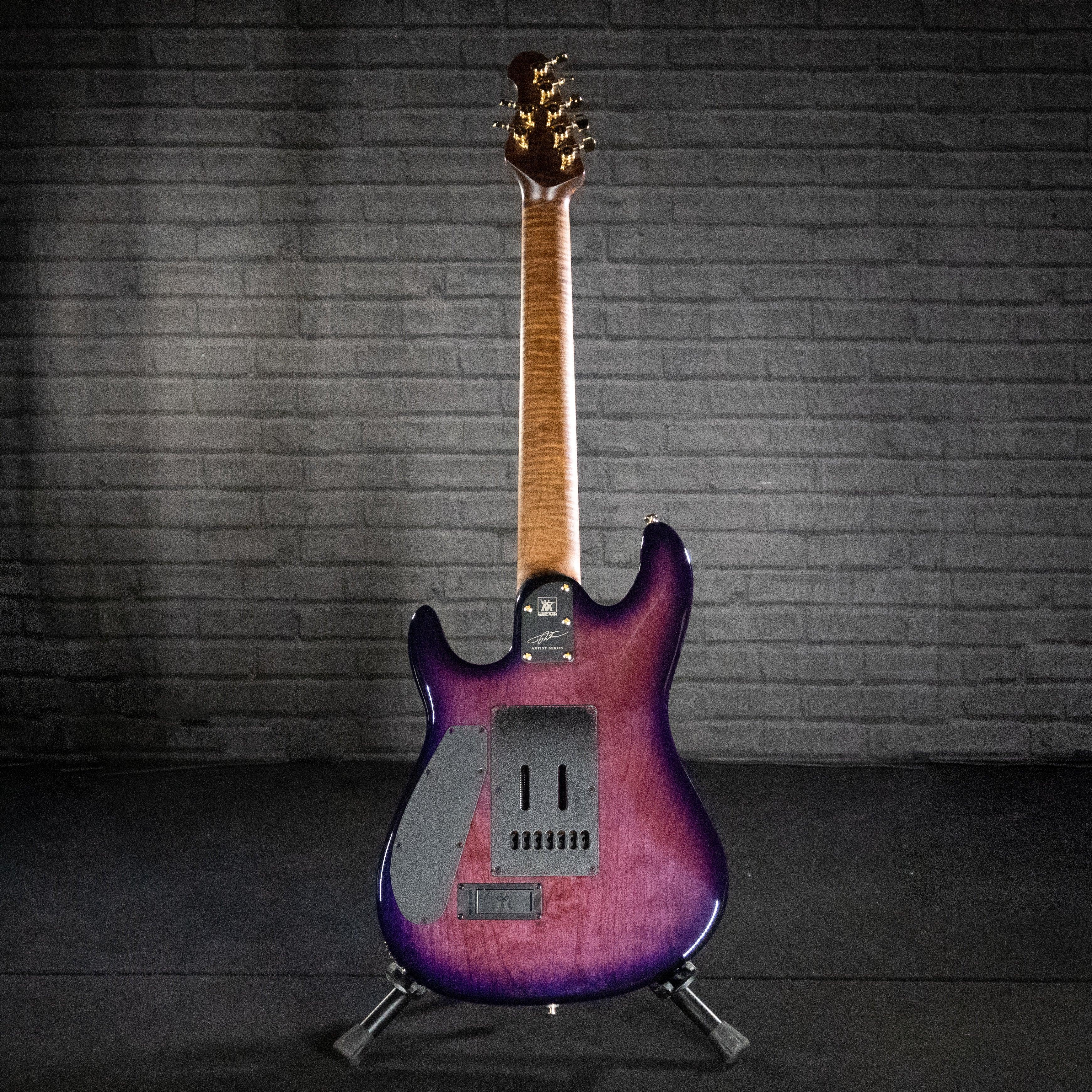 Ernie Ball Music Man Jason Richardson 7-String Cutlass Electric Guitar (Majora Purple) - Impulse Music Co.