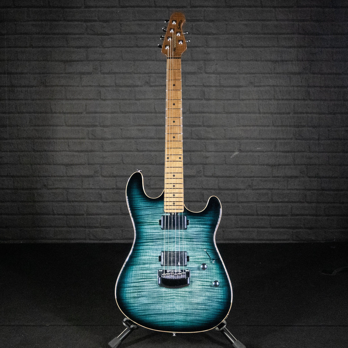 Ernie Ball Music Man Sabre HT Electric Guitar (Yucatan Blue)