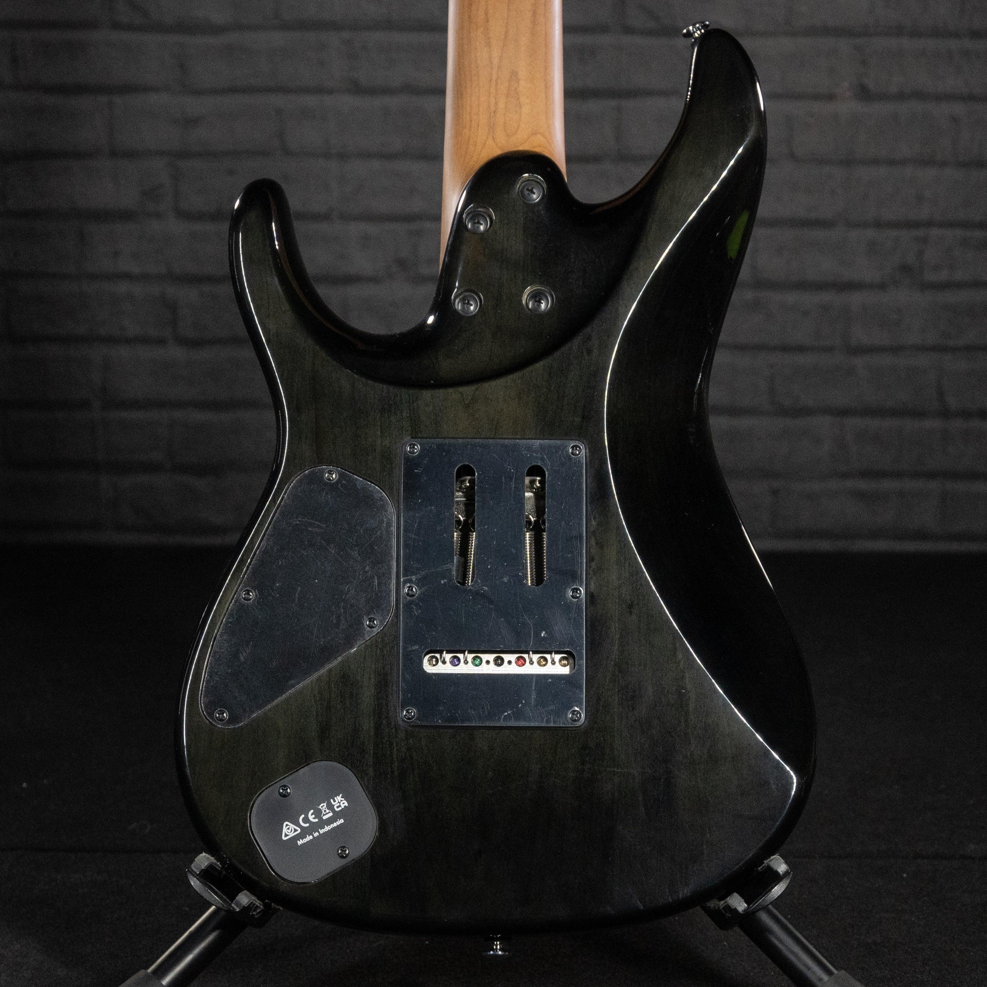 Ibanez AZ427P1PB 7-String Electric Guitar (Charcoal Black Burst)