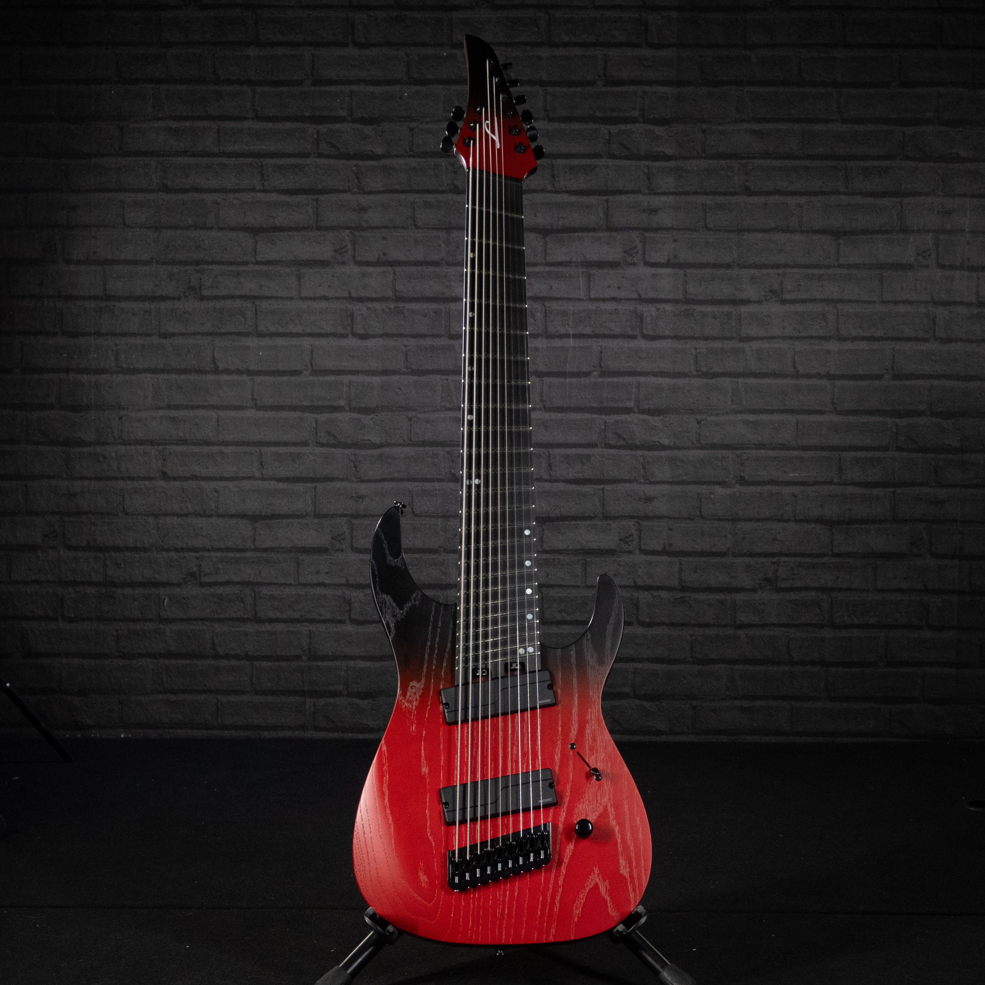 Legator Ninja N9 9-String Electric Guitar (Crimson Fade) - Impulse Music Co.