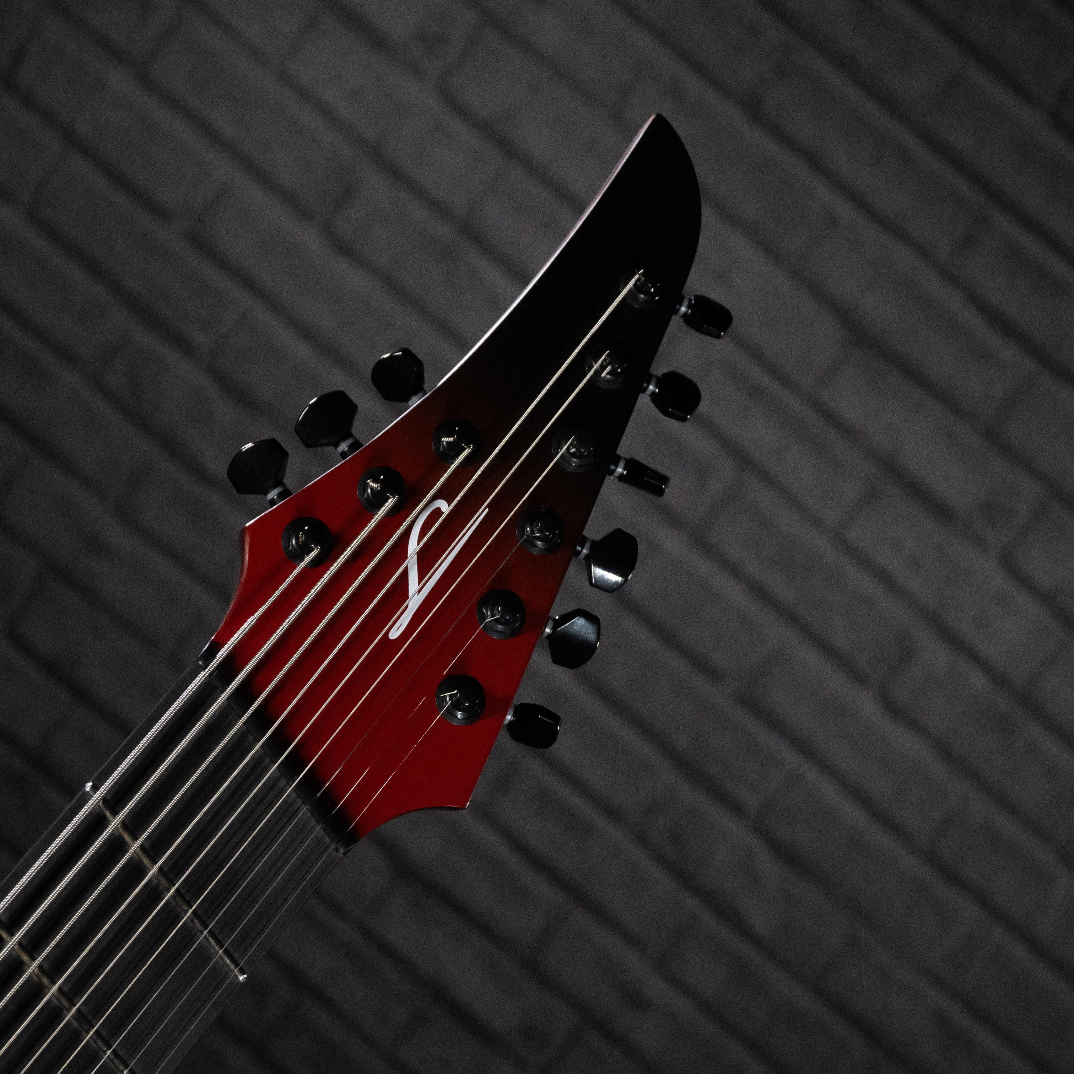 Legator Ninja N9 9-String Electric Guitar (Crimson Fade) - Impulse Music Co.